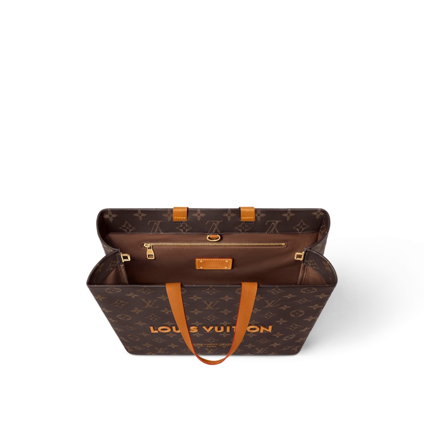 Medium Calfskin Shopper Tote Bag - Image 4