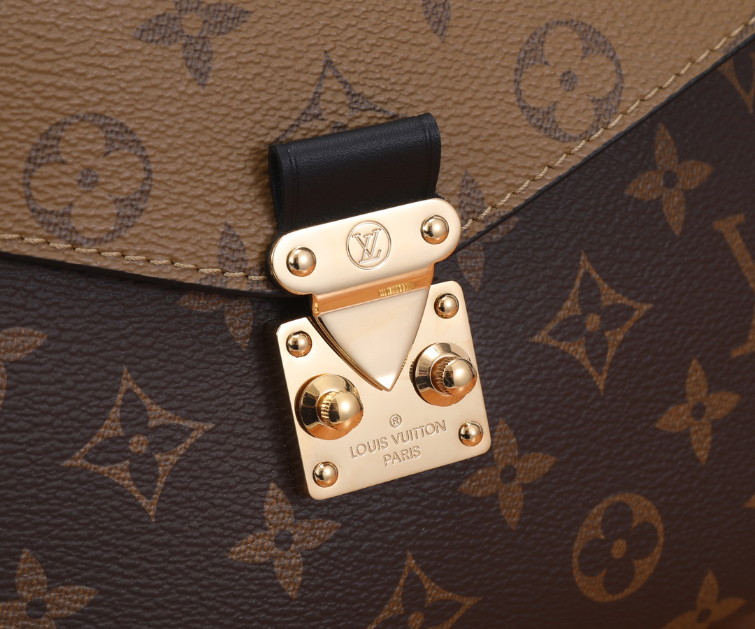 Louis Vuitton Pochette Métis Monogram Reverse Crossbody Bag - Image 4
