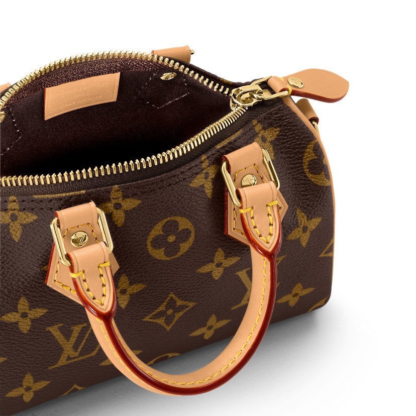 Louis Vuitton Nano Speedy Monogram Handbag - Image 4