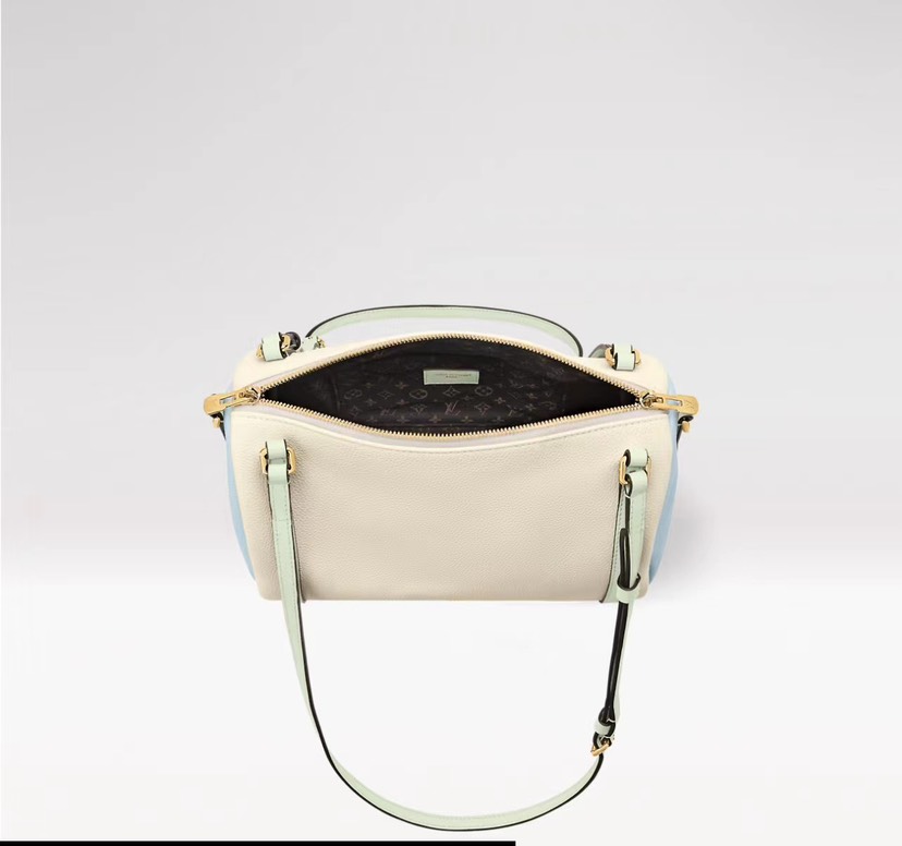 Exess Small Handbag in Monogram Leather - Image 4