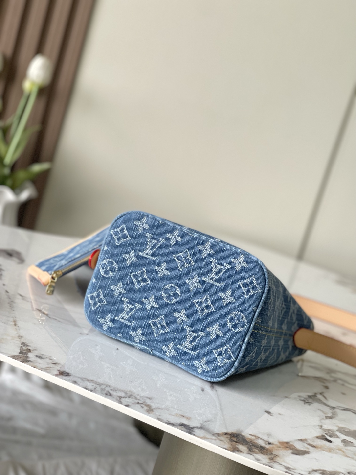 Louis Vuitton All In BB Denim Bucket Bag M28107 - Image 4
