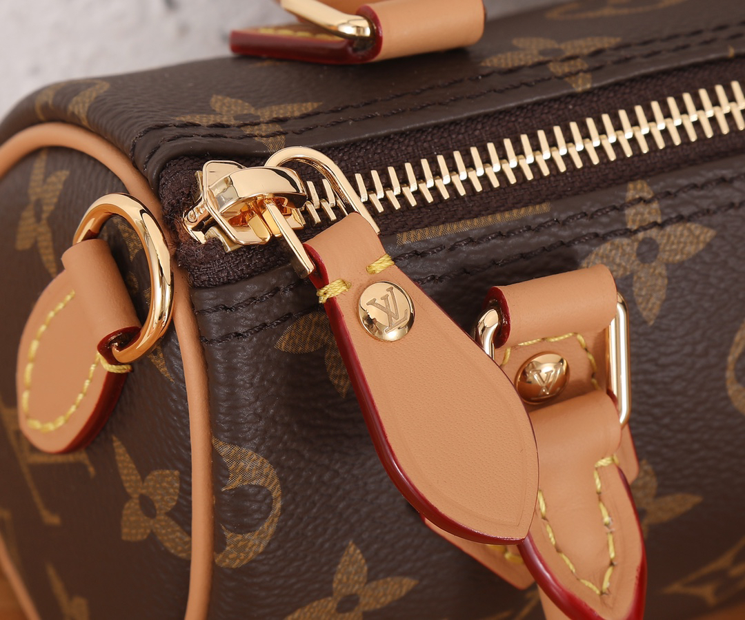 Louis Vuitton Nano Speedy Handbag - Image 4