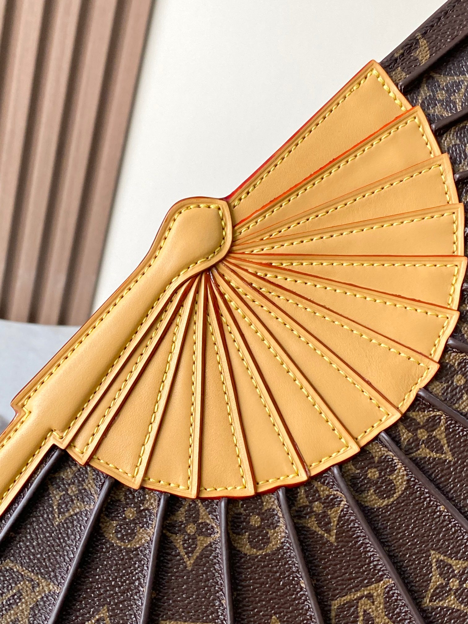 Louis Vuitton LV FAN Leather Crossbody Bag - Image 4