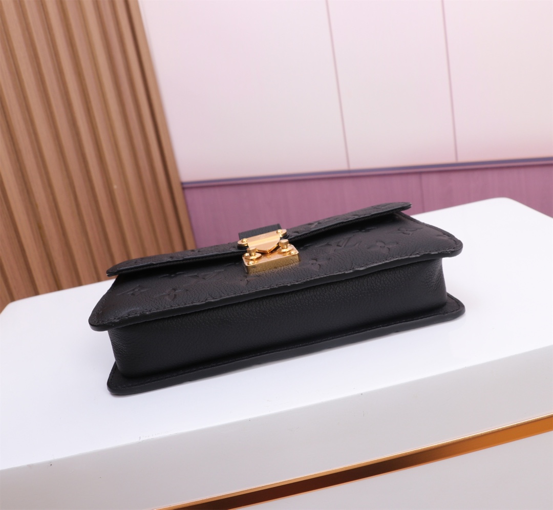 Louis Vuitton Monogram Empreinte Trapezoid Shoulder Bag M82836 M82637 - Image 4