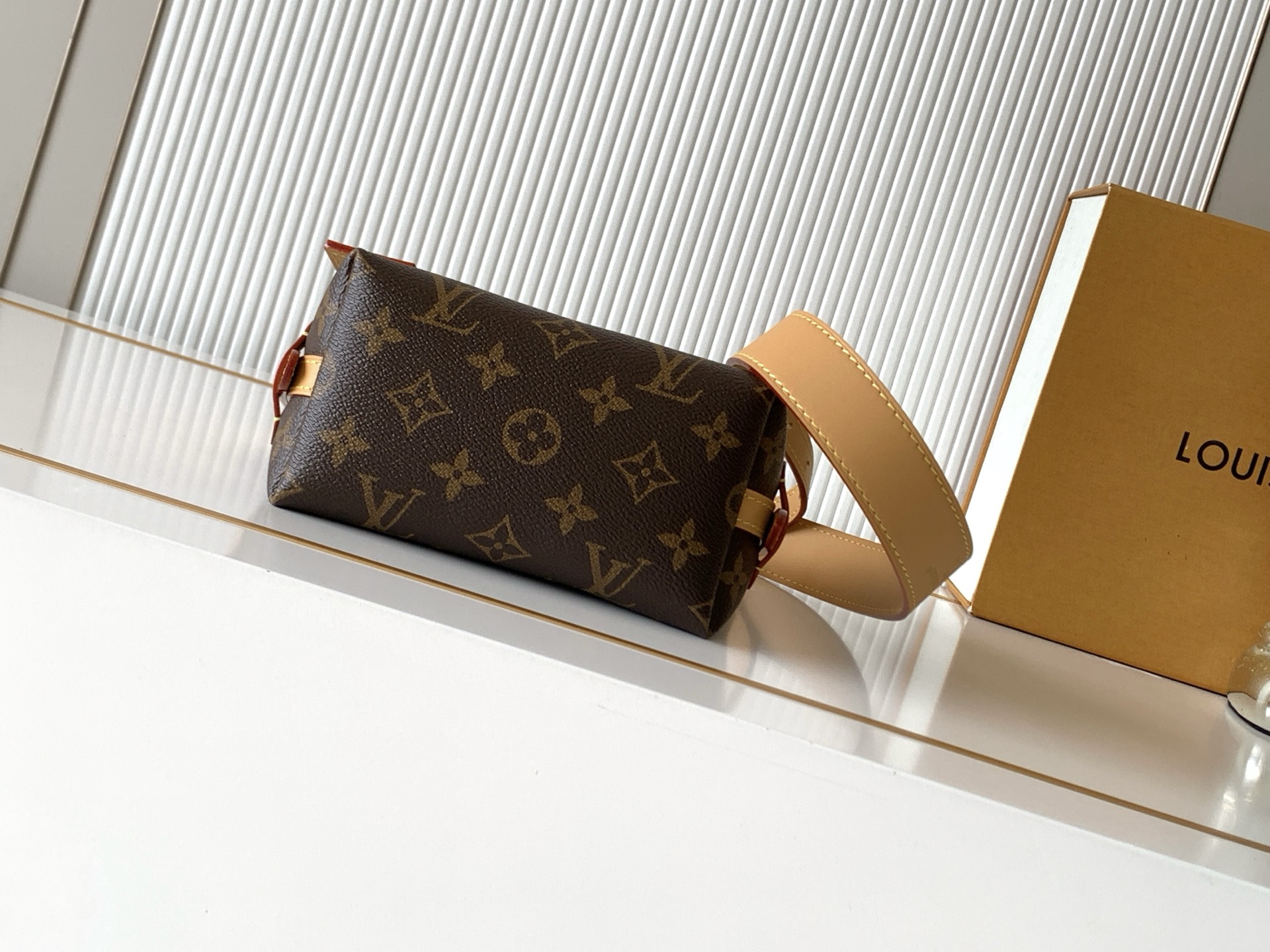 Louis Vuitton Nano CarryAll Monogram Canvas Handbag - Image 4