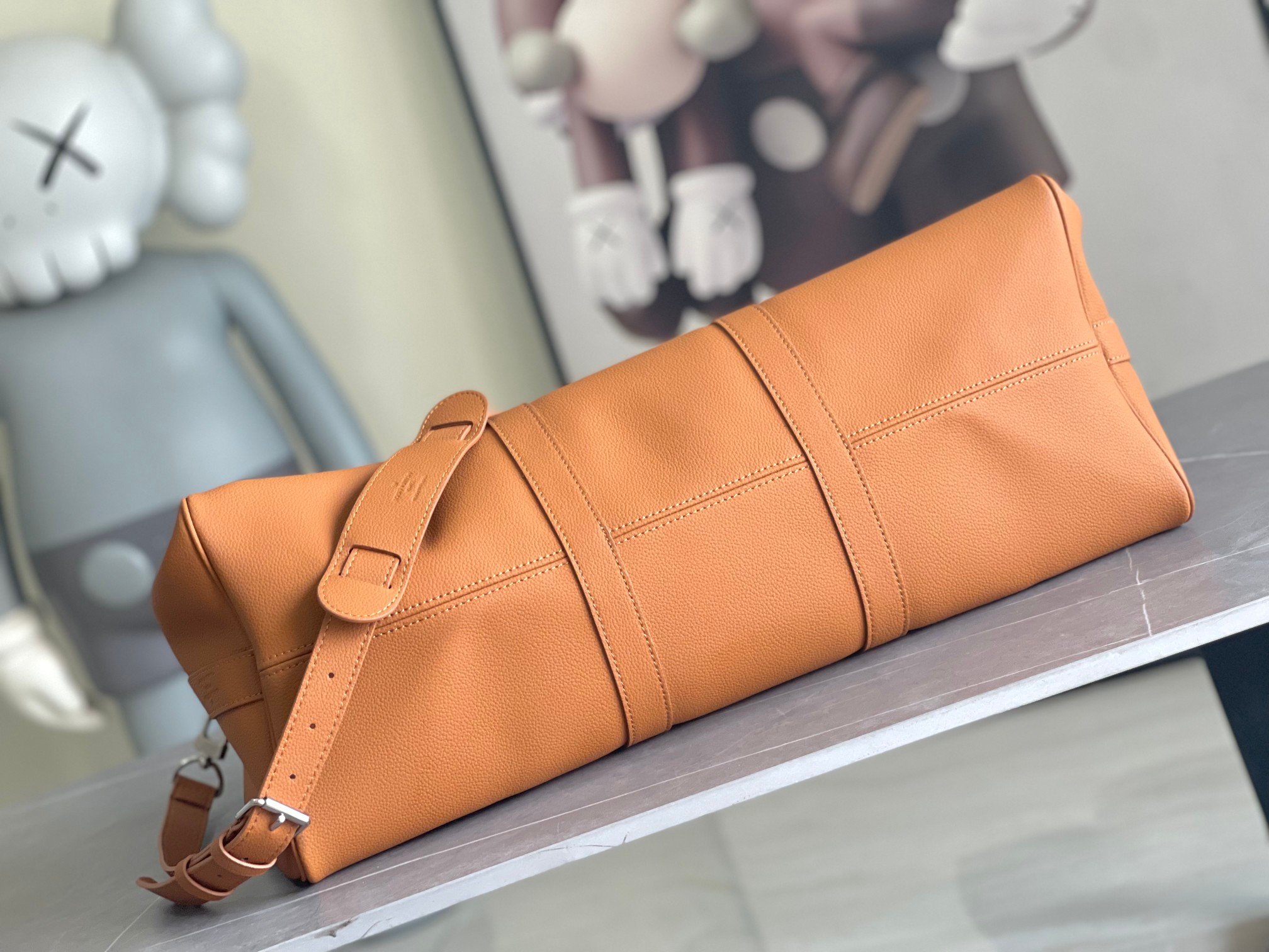 Louis Vuitton Keepall Bandoulière 50 Travel Bag - Image 4