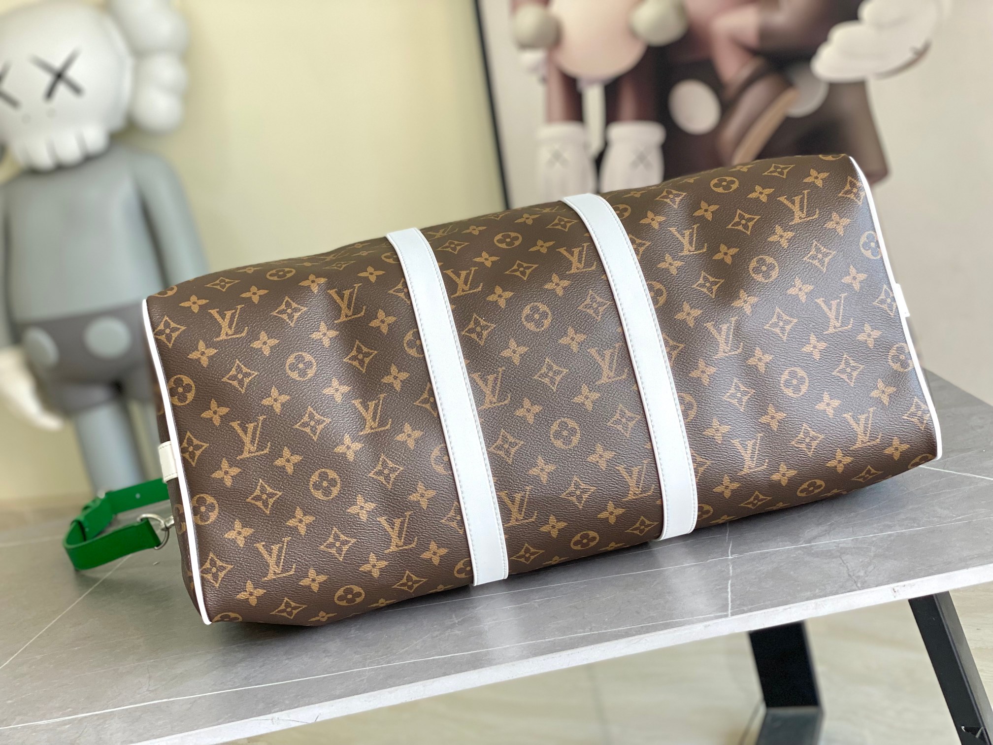 Louis Vuitton Keepall Bandoulière 50 Travel Bag M13926 - Image 4