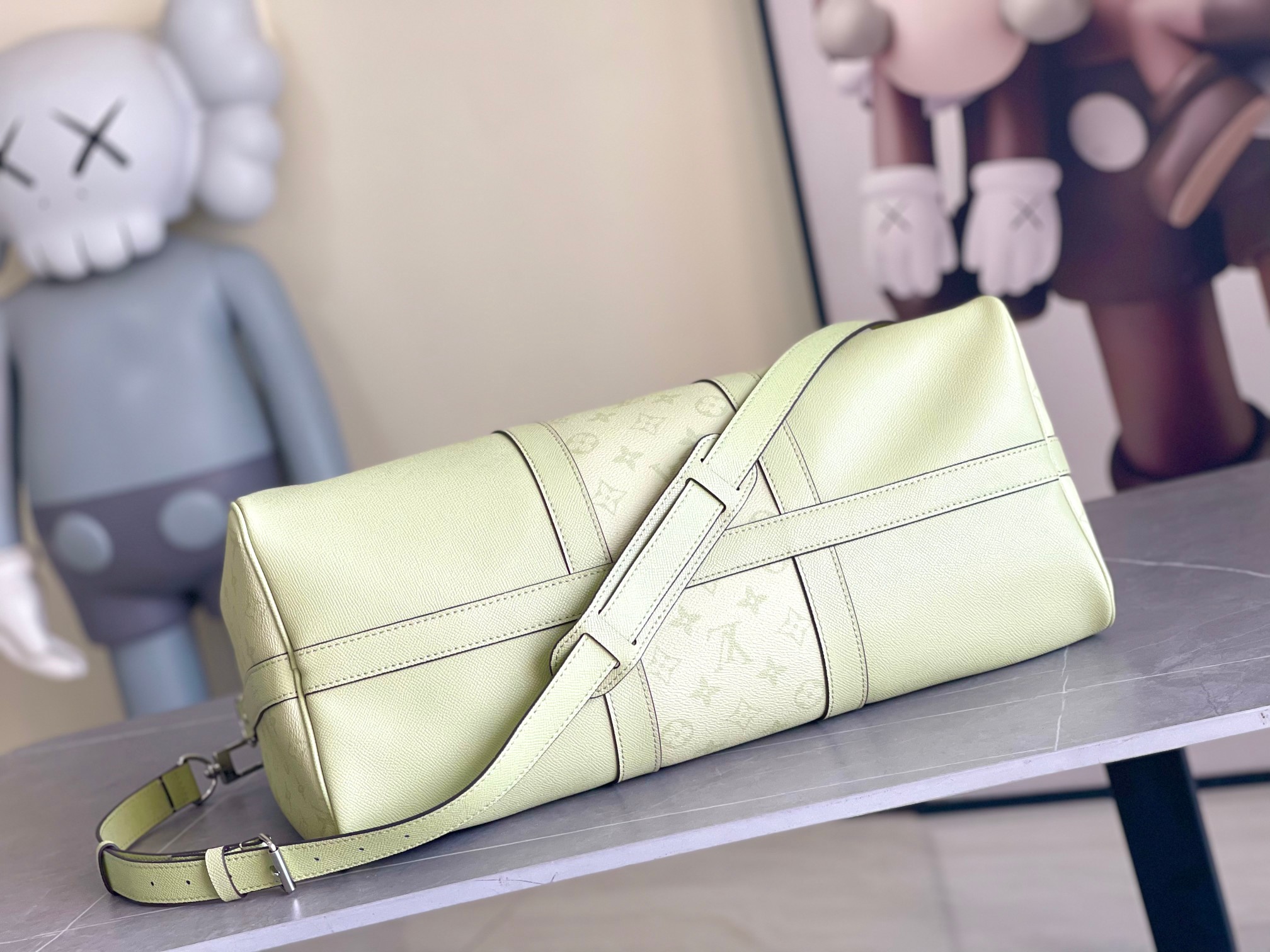 Louis Vuitton Keepall 45 Classic Monogram Travel Bag - Image 4