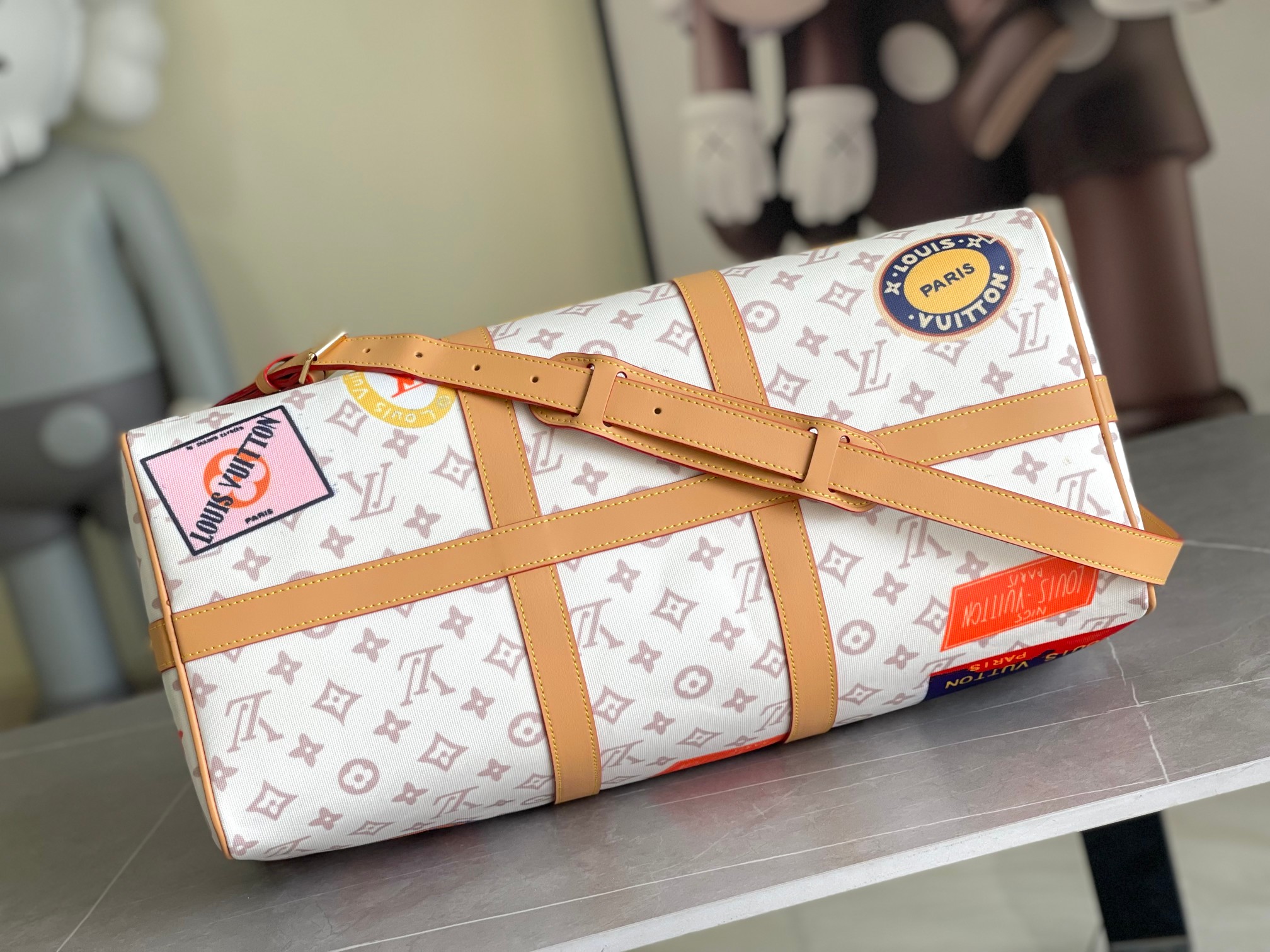 Louis Vuitton Keepall 45 Travel Bag - Image 4