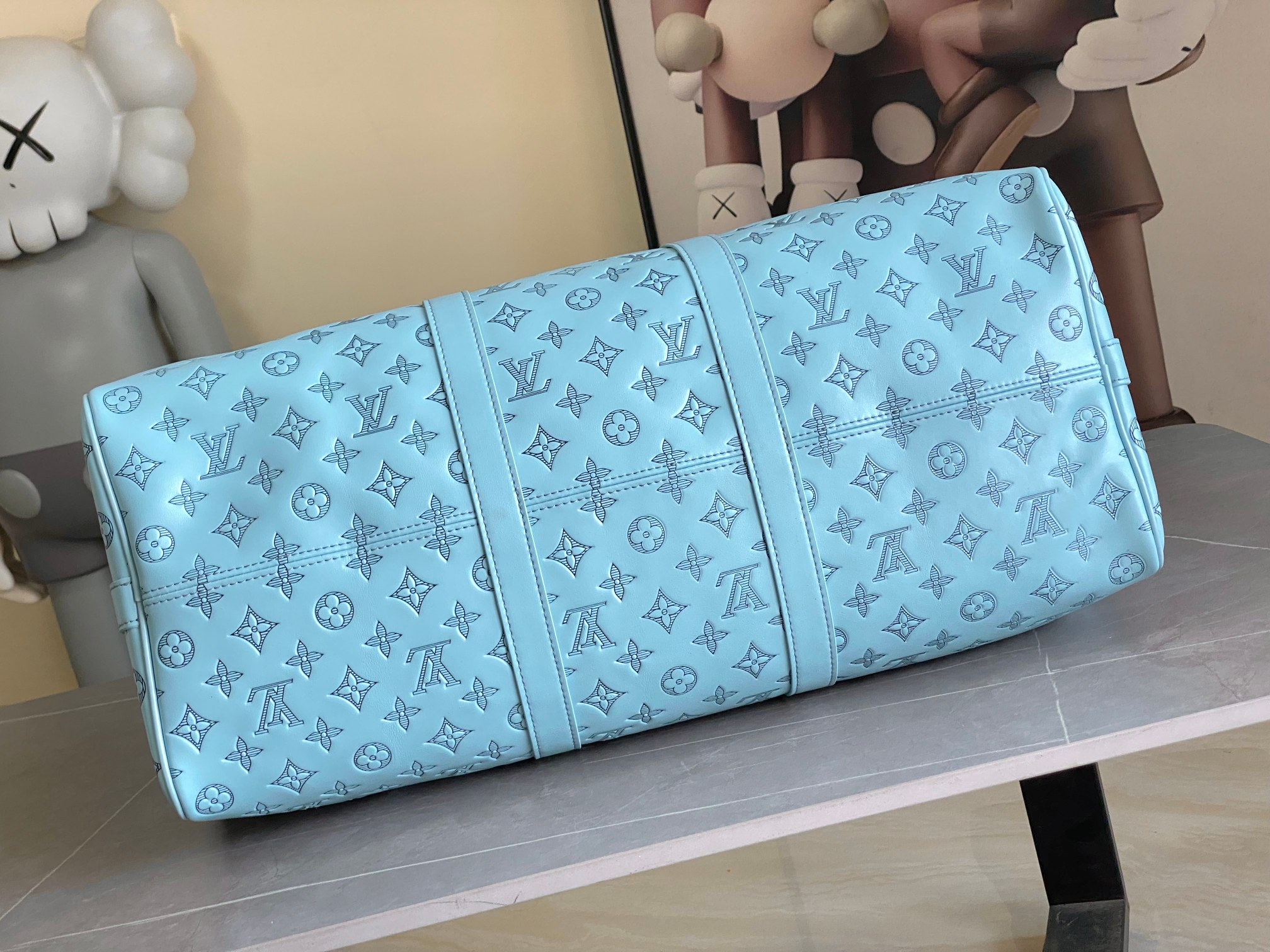 Louis Vuitton Keepall Bandoulière 50 Travel Bag - Image 4