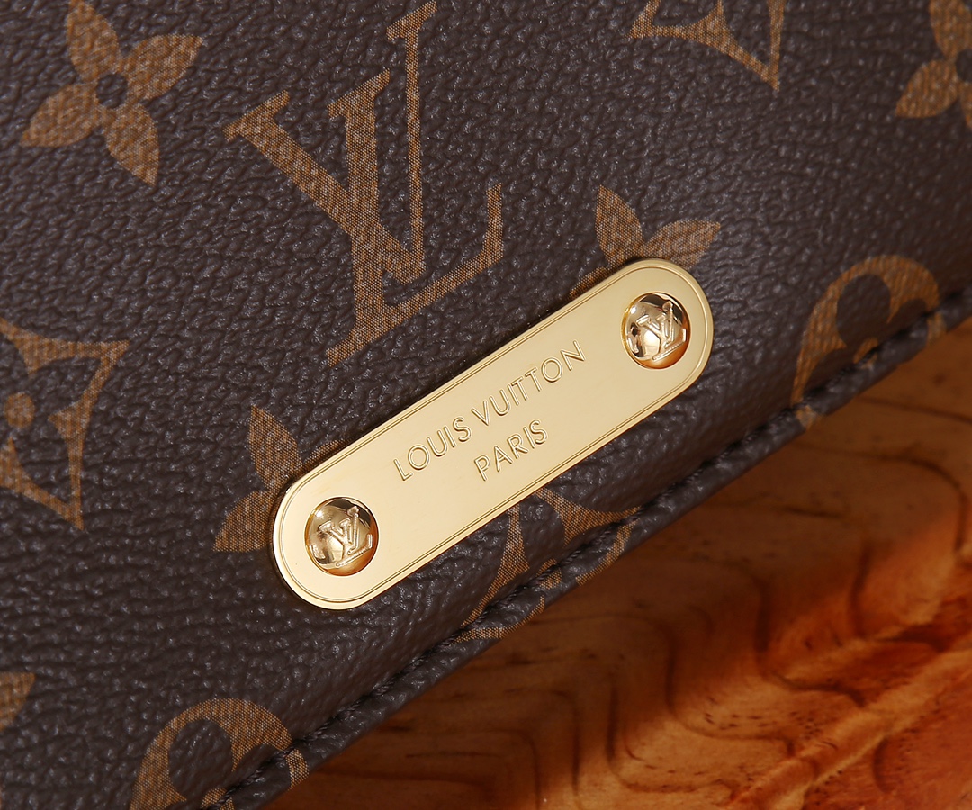 Lily Wallet On Chain in Monogram Canvas - Image 4