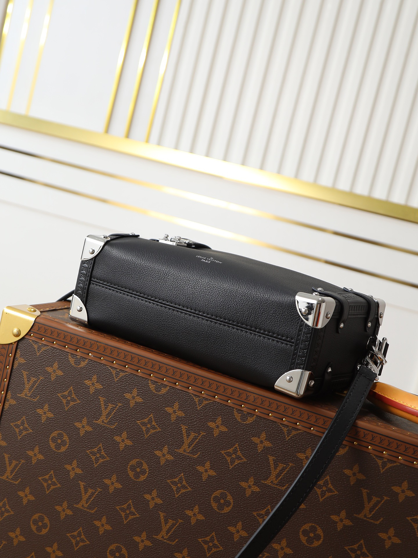 Louis Vuitton Side Trunk Medium Soft Box Bag M25160 - Image 4