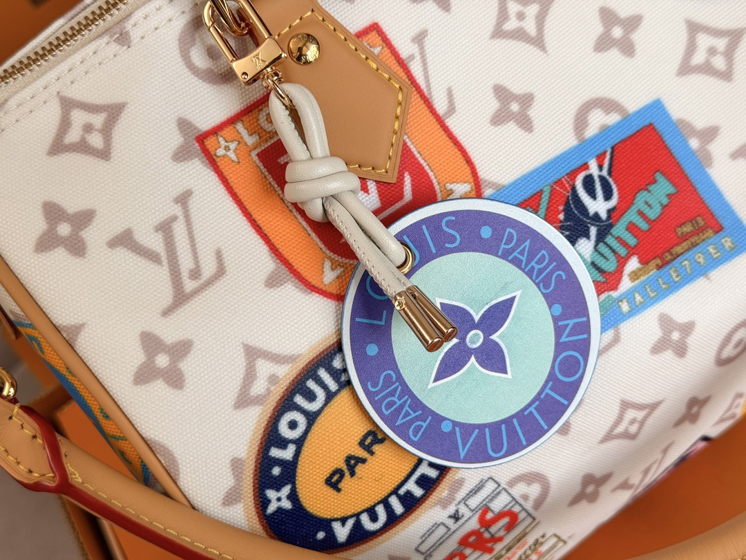 Louis Vuitton Speedy Soft 30 Handbag in Monogram Dune - Image 4