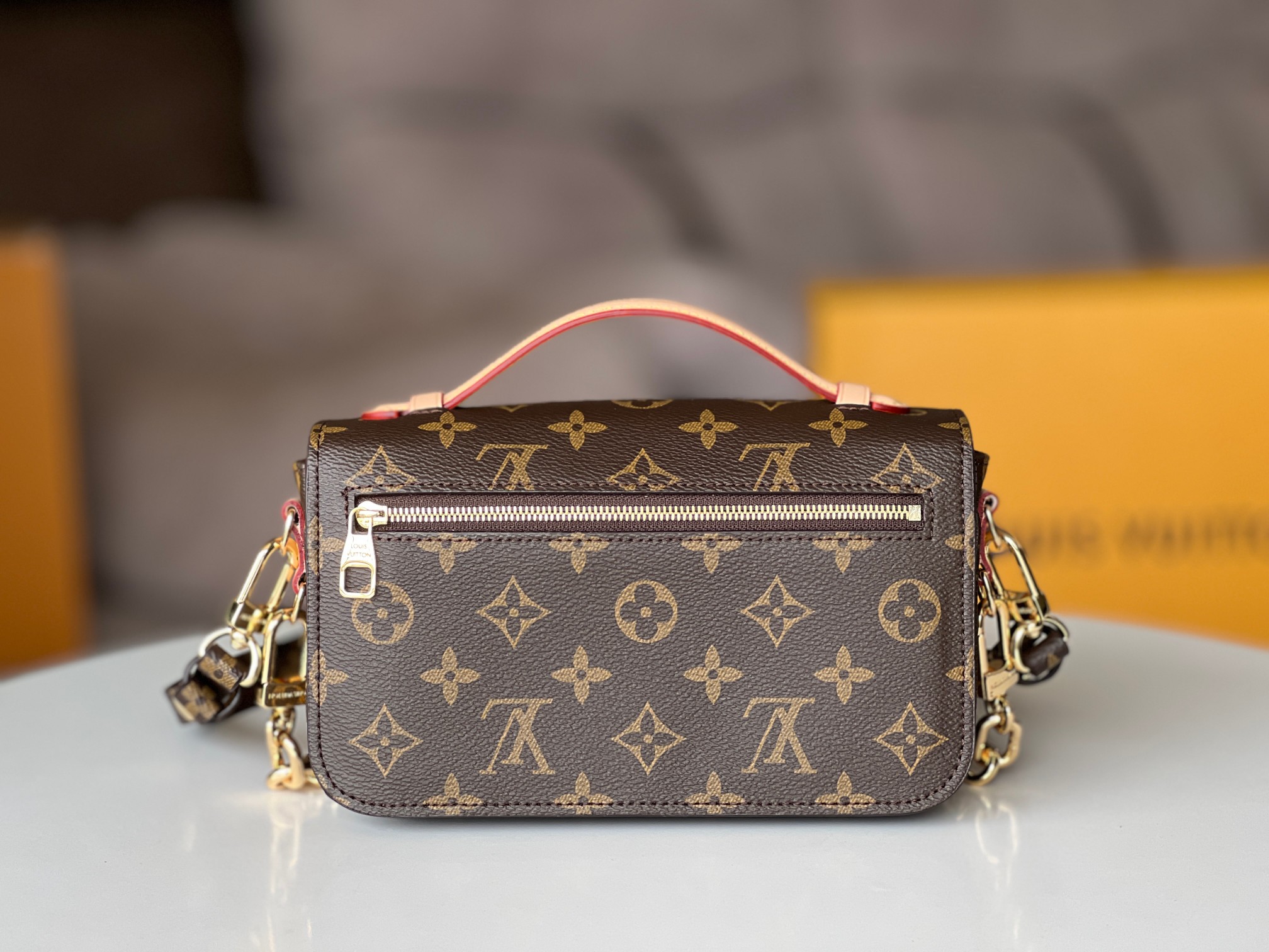 Louis Vuitton Pochette Métis Mini Monogram Canvas Crossbody Bag - Image 4