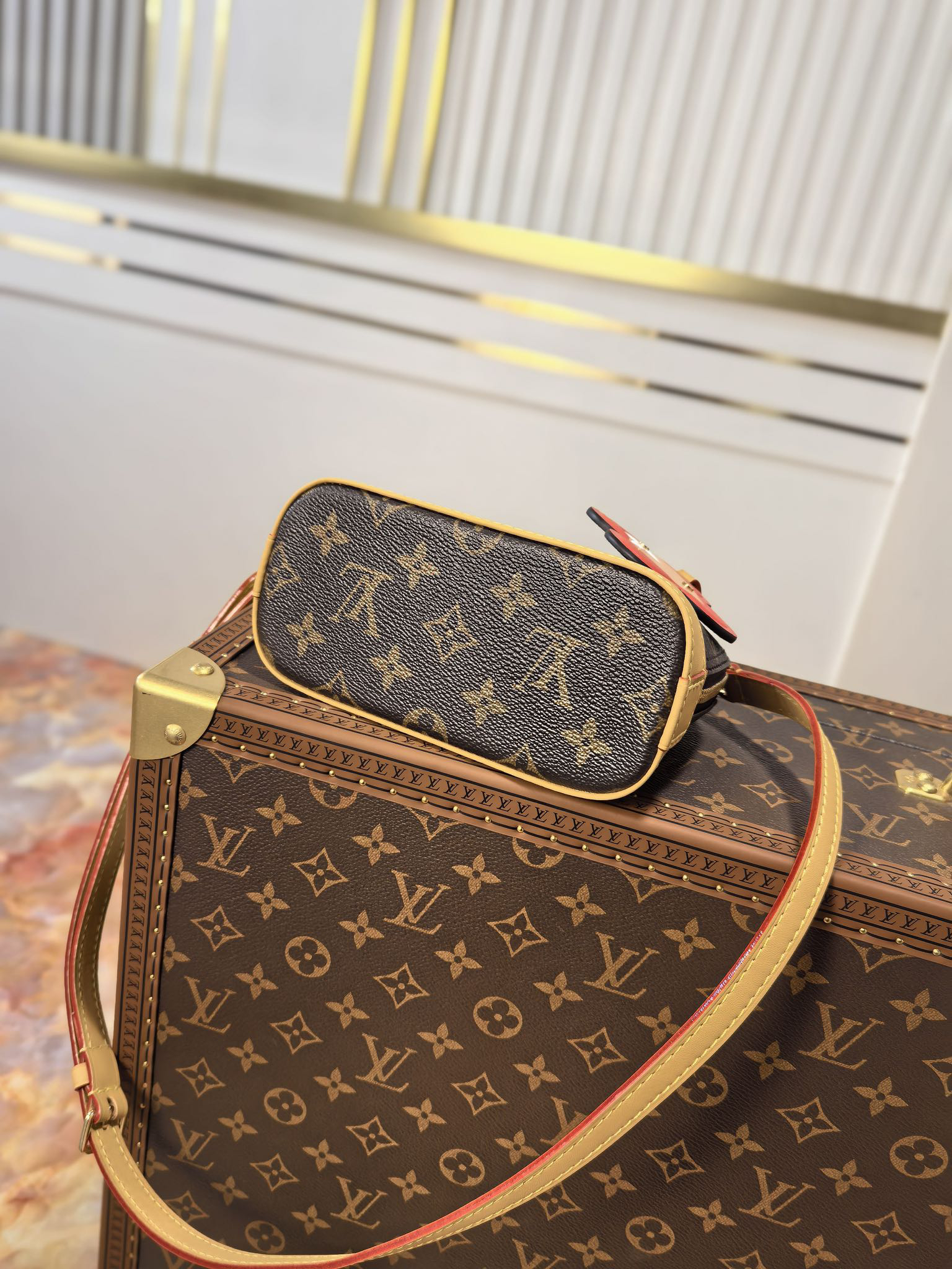 Louis Vuitton Nano Alma Vivienne Christmas Edition Handbag - Image 4