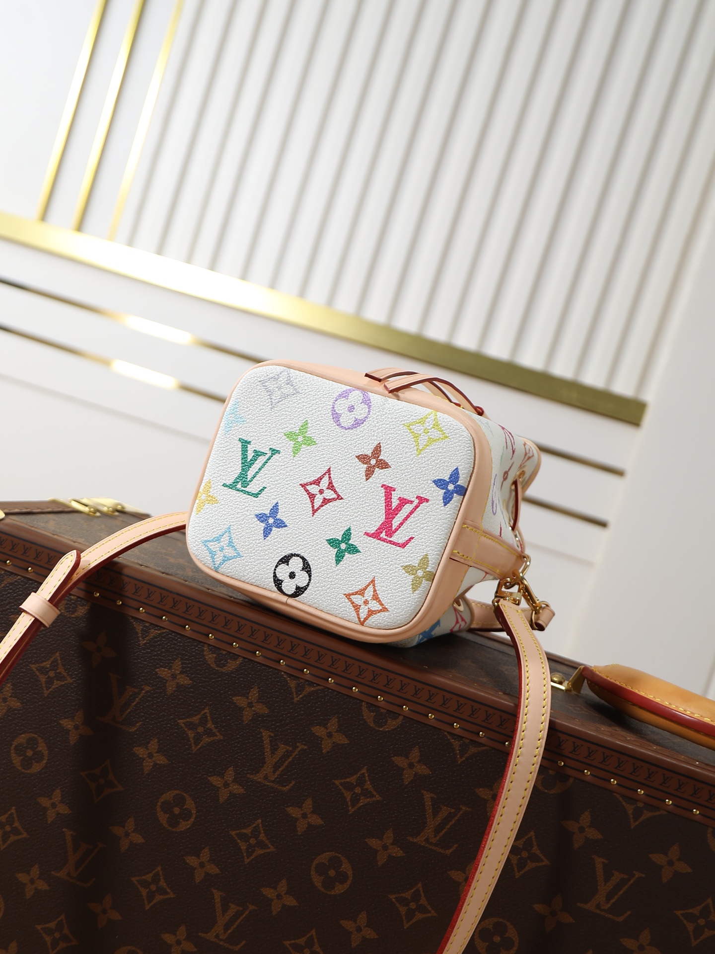 Louis Vuitton Nano Noé Monogram Handbag - Image 4