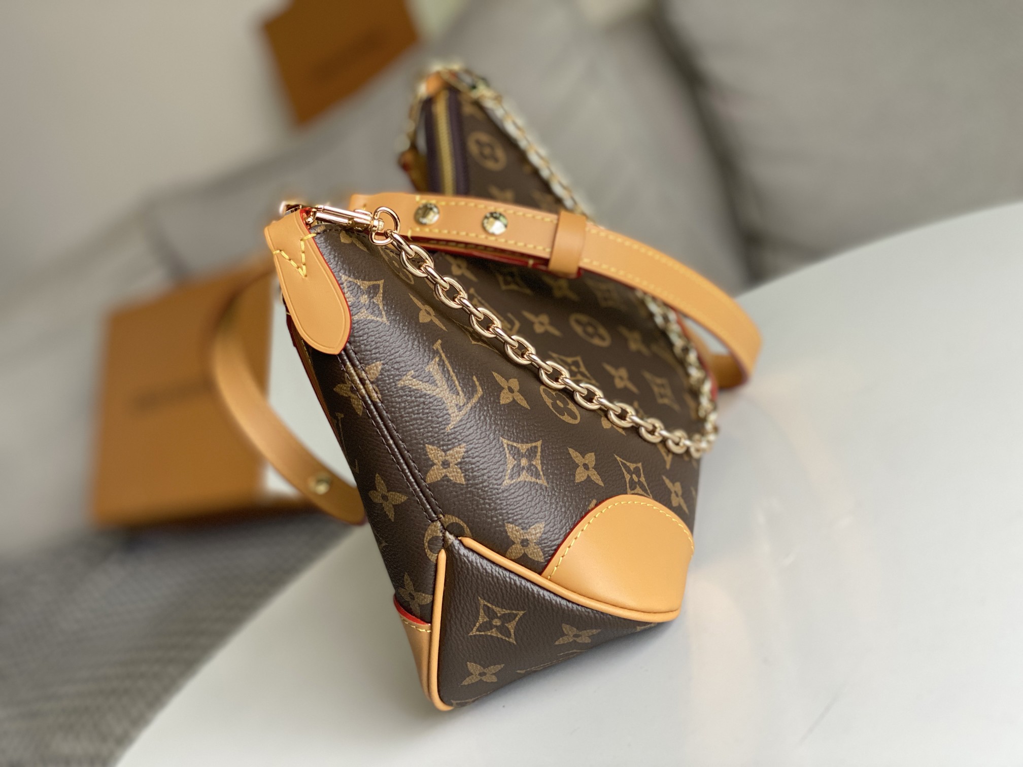 Louis Vuitton Boulogne Shoulder Bag - Image 4