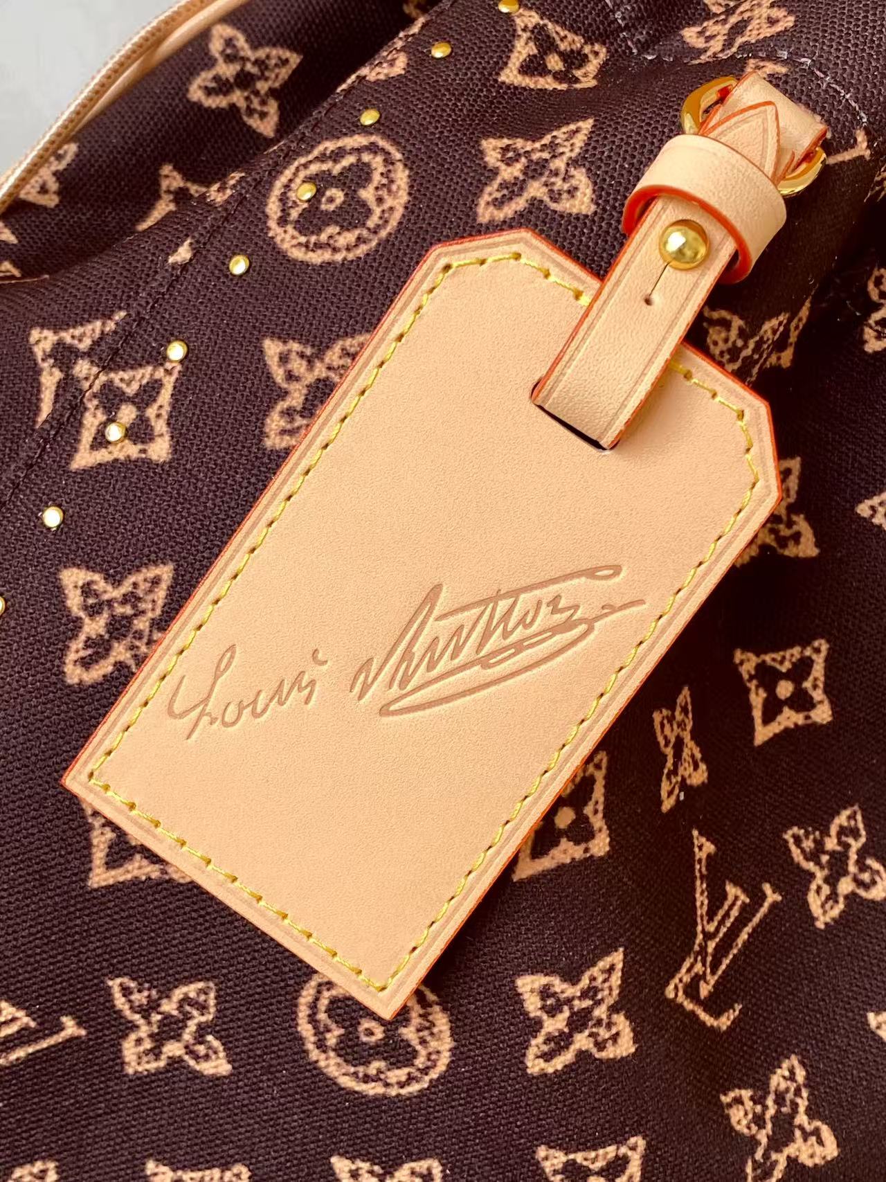 Louis Vuitton Noé Handbag in Monogram Reverse Canvas - Image 4