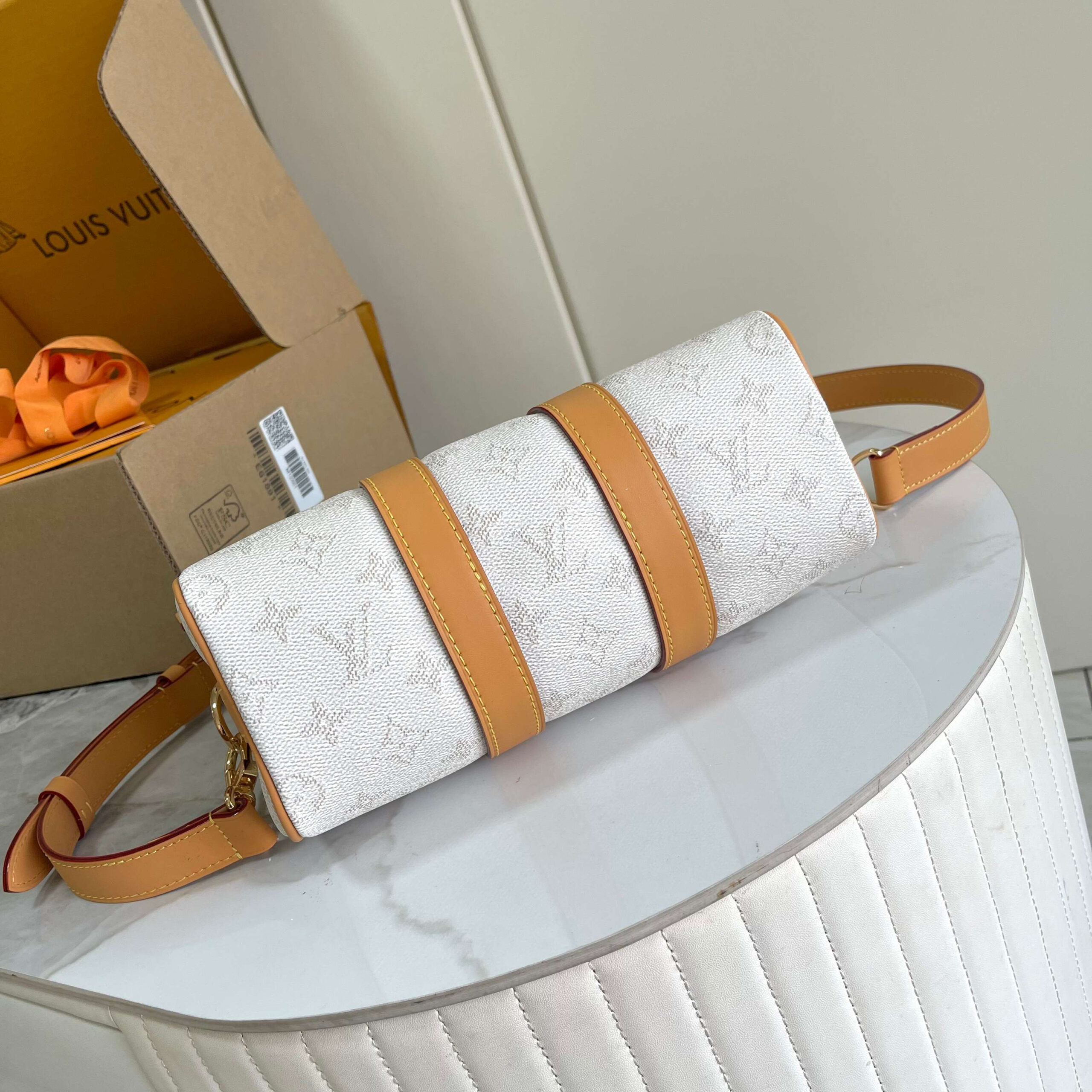 Keepall Bandoulière 25 Travel Bag in Monogram Surfin Canvas - Image 4