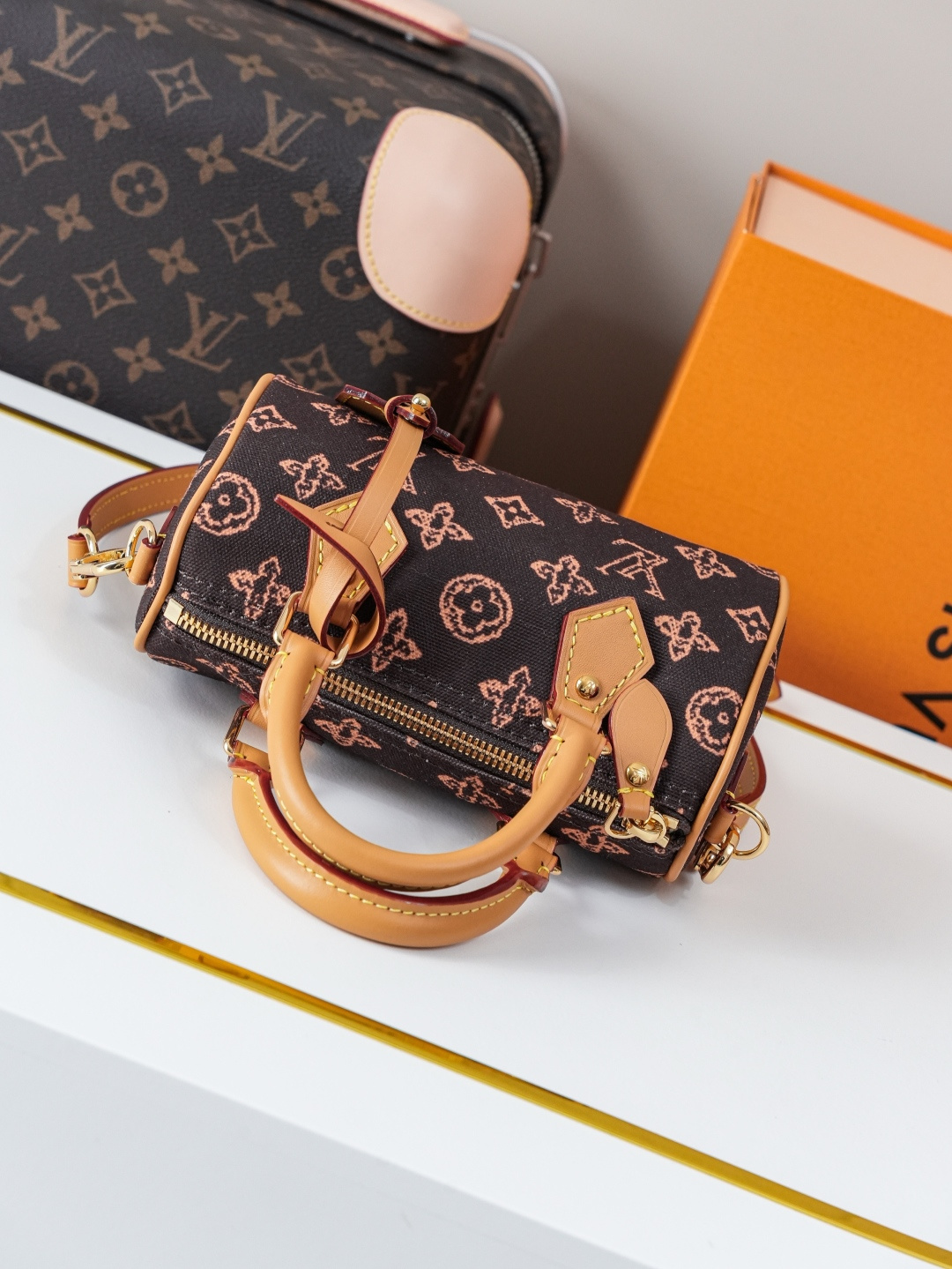 Louis Vuitton Nano Speedy Monogram Handbag - Image 4
