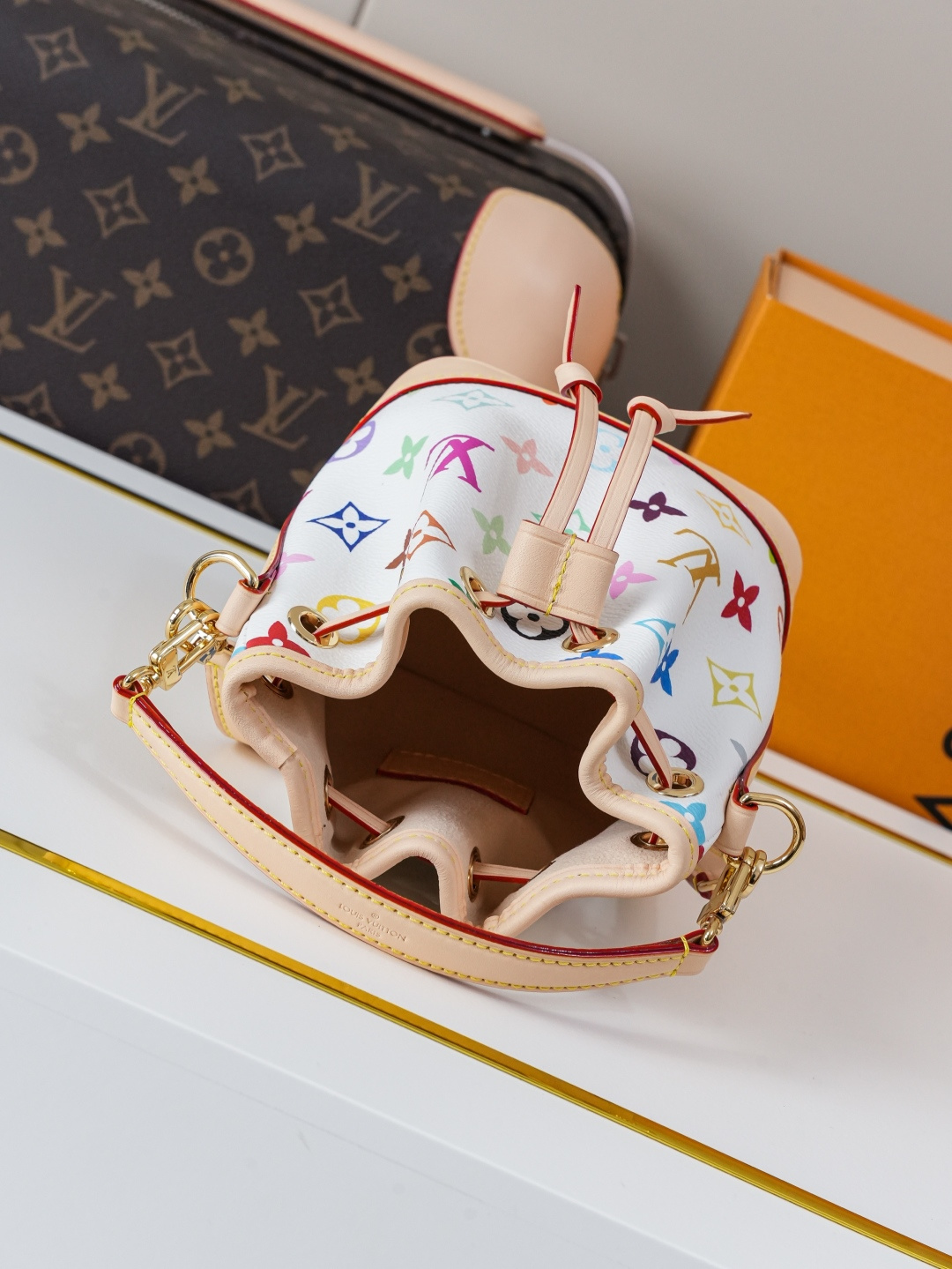 Louis Vuitton x Takashi Murakami Nano Noe Bag M27493 - Image 4