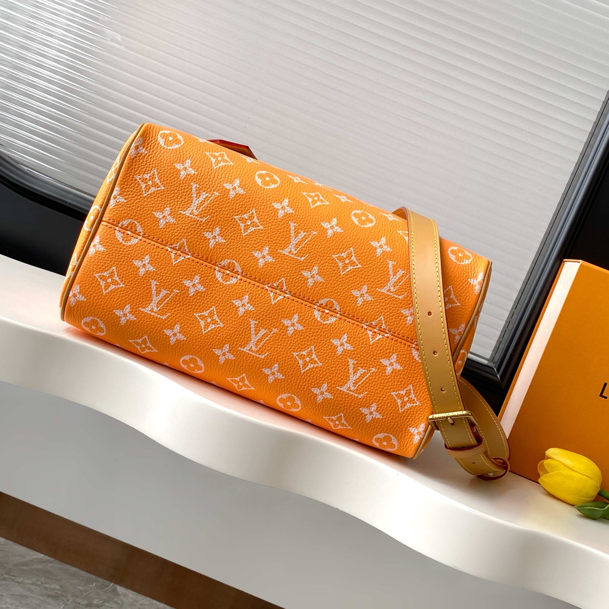 Louis Vuitton Speedy P9 Bandoulière 30 Handbag - Orange - Image 4