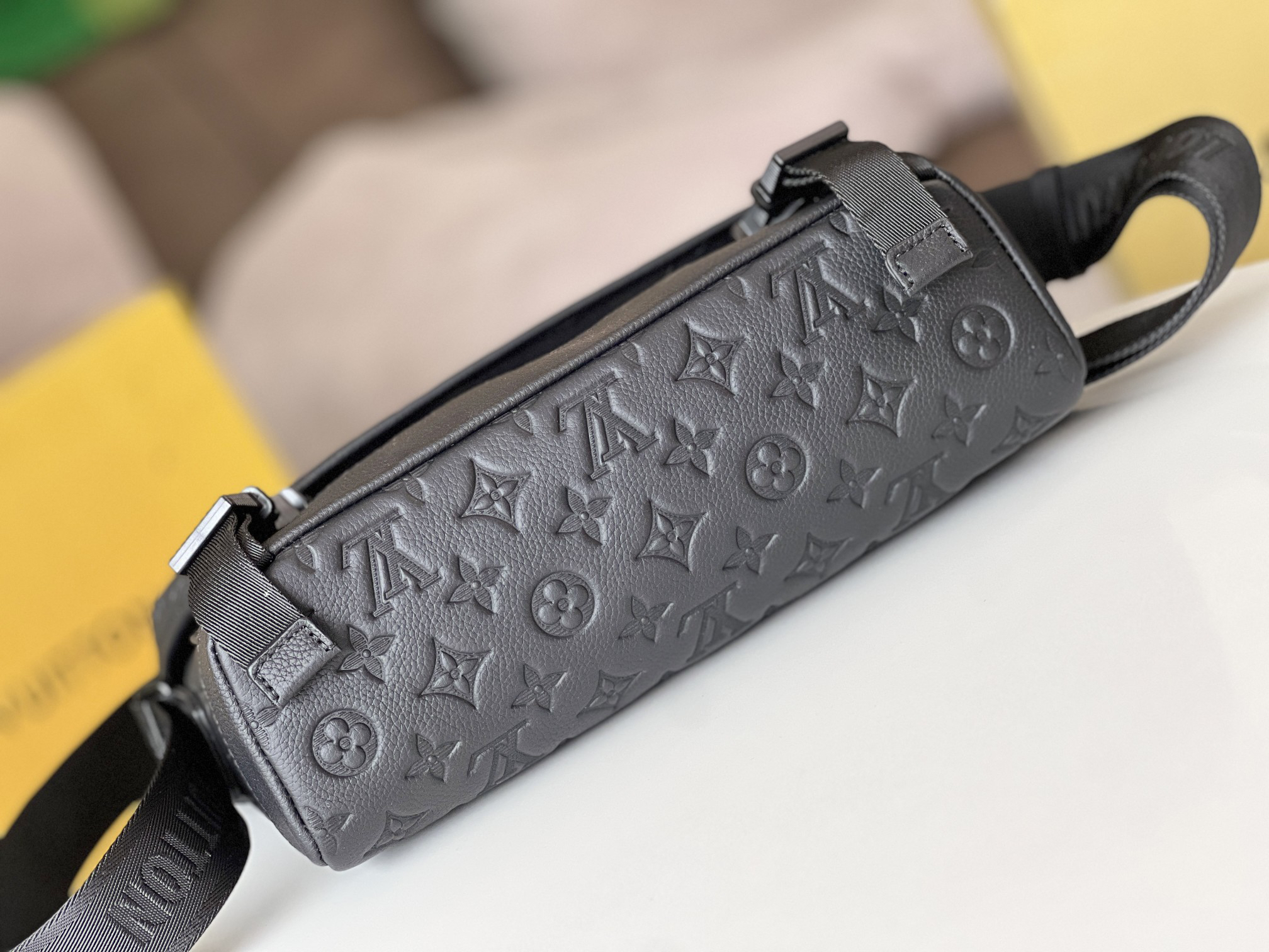 Louis Vuitton Voyager Small Messenger Bag in Monogram Shadow Leather - Image 4