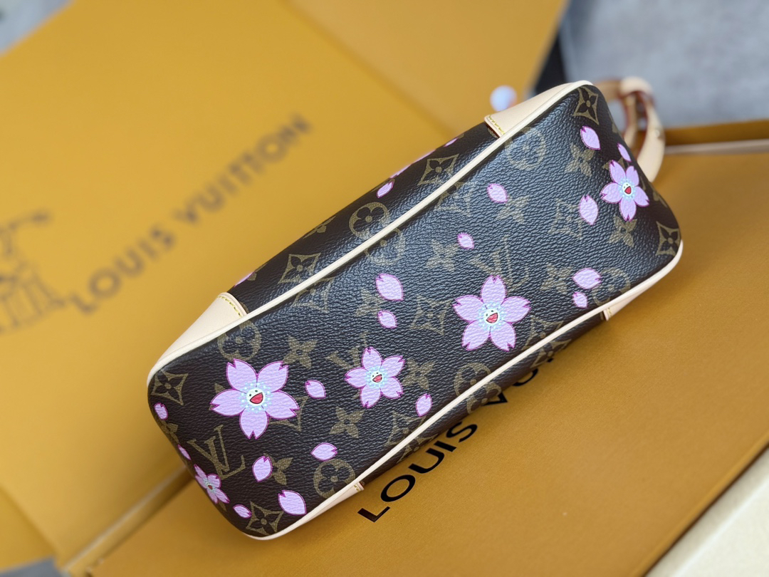 Louis Vuitton x Takashi Murakami Boulogne Shoulder Bag M13265 Cherry Blossom - Image 4