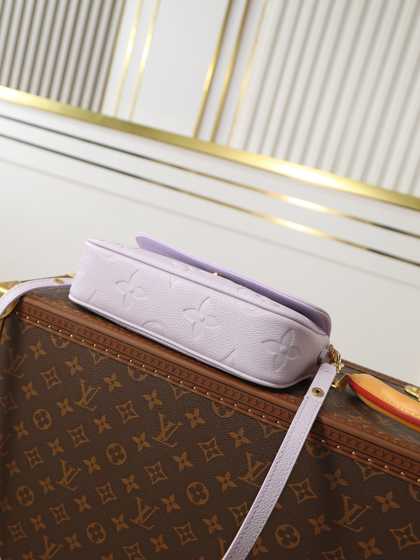 Louis Vuitton Wallet On Chain Ivy M25714 Misty Purple - Image 4