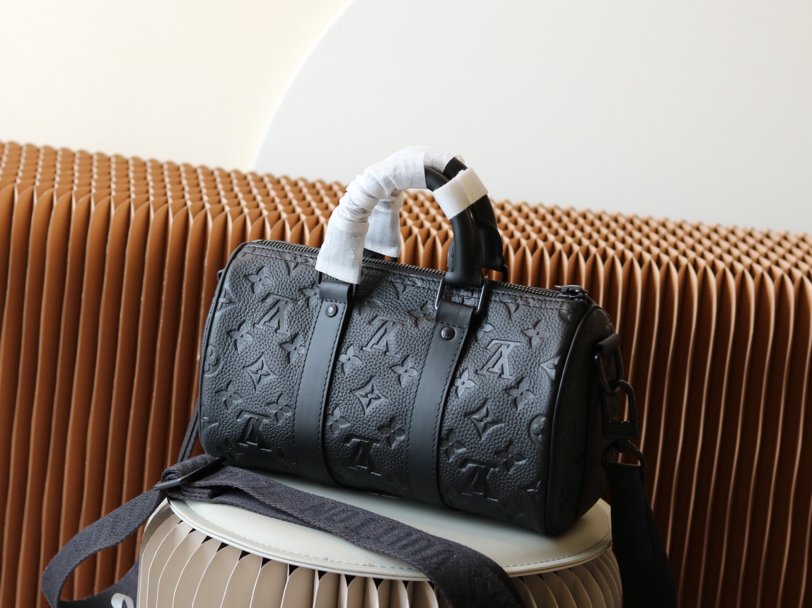 Louis Vuitton Keepall Mini Taurillon Monogram Leather Crossbody Bag - Image 4