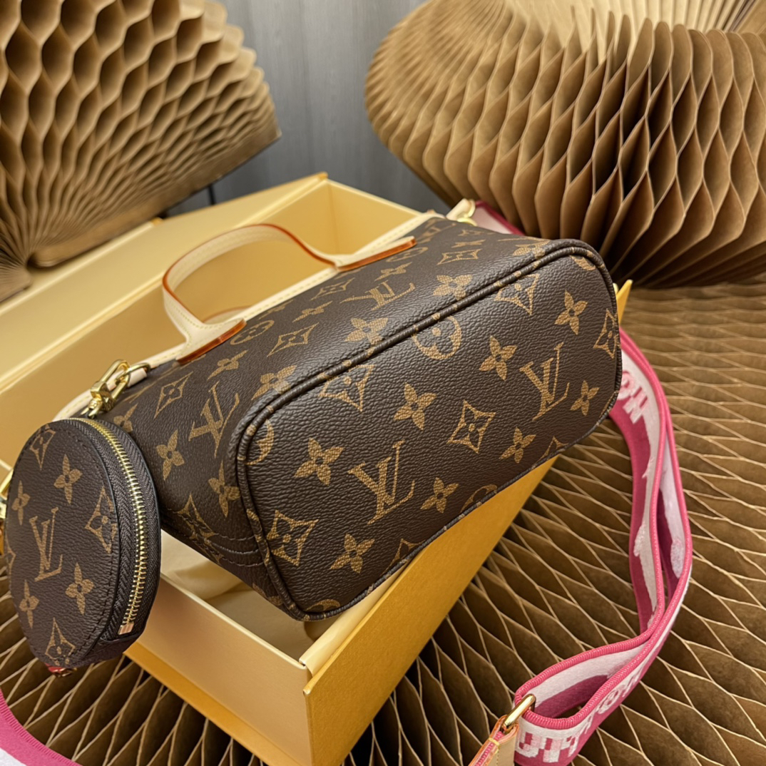 Neverfull BB Damier Ebene Handbag - Image 4