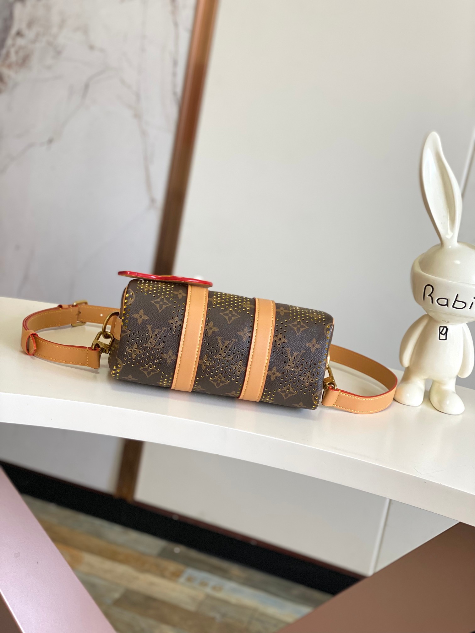 Louis Vuitton Keepall Bandouliere 25 Monogram Grid Canvas Bag M2929 - Image 4