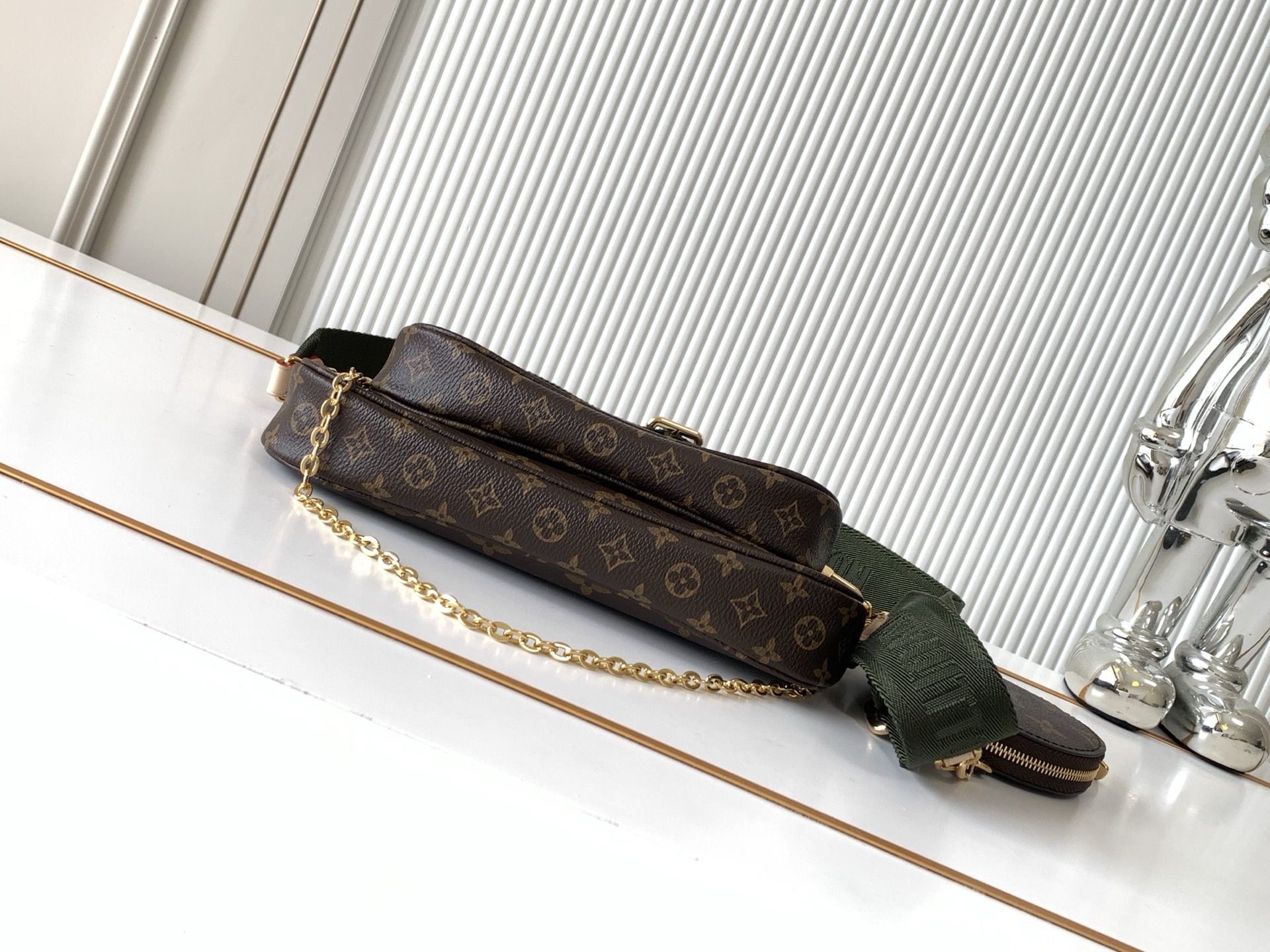 Louis Vuitton Multi Pochette Accessoires Monogram Canvas Bag Set - Image 4