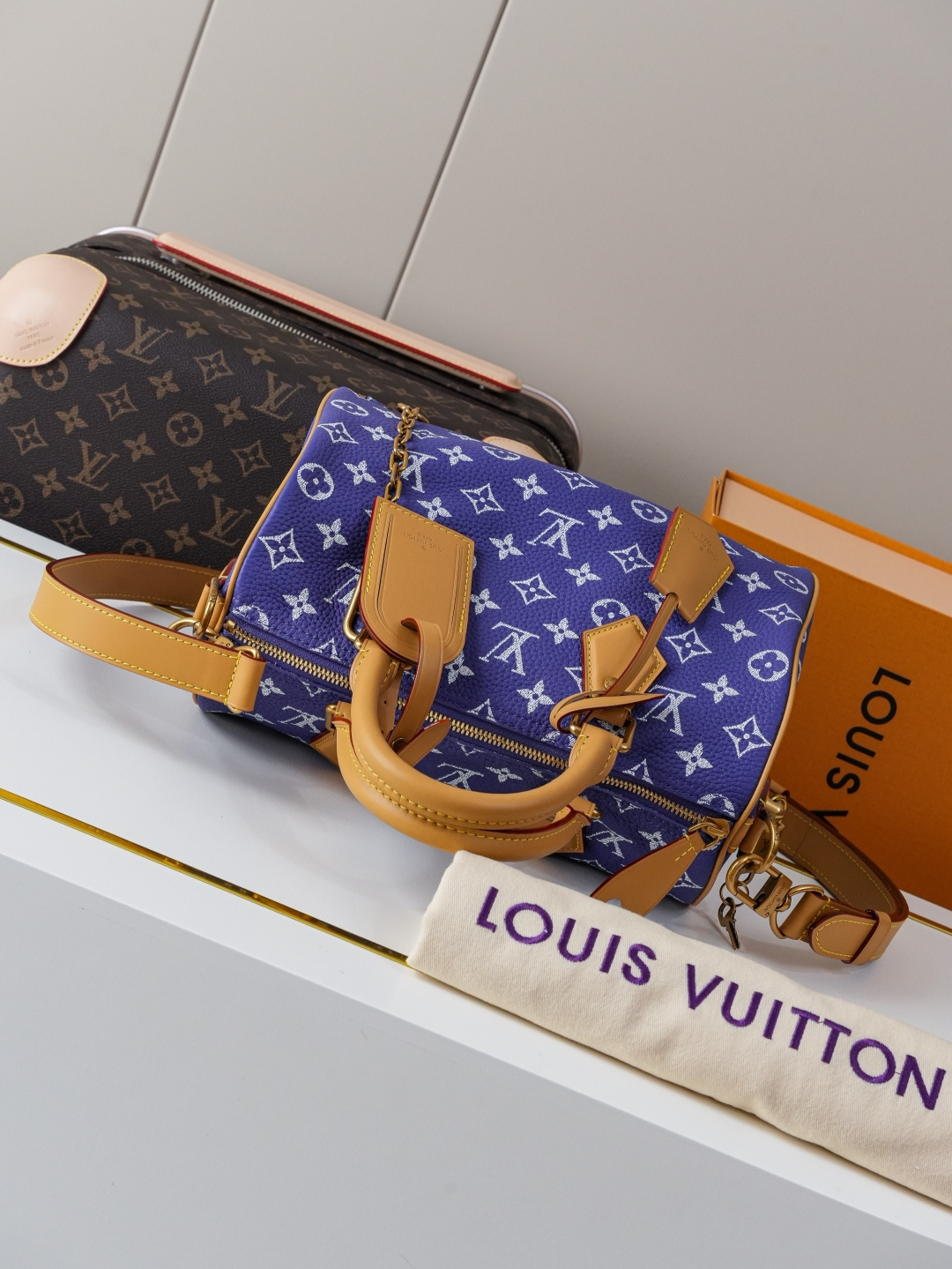 Louis Vuitton Speedy Bandoulière 25 Monogram Leather Handbag - Image 4