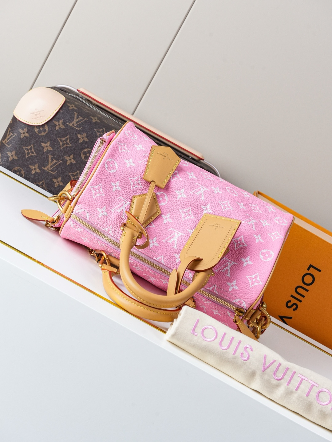 Speedy Bandoulière 25 Monogram Leather Handbag - Image 4