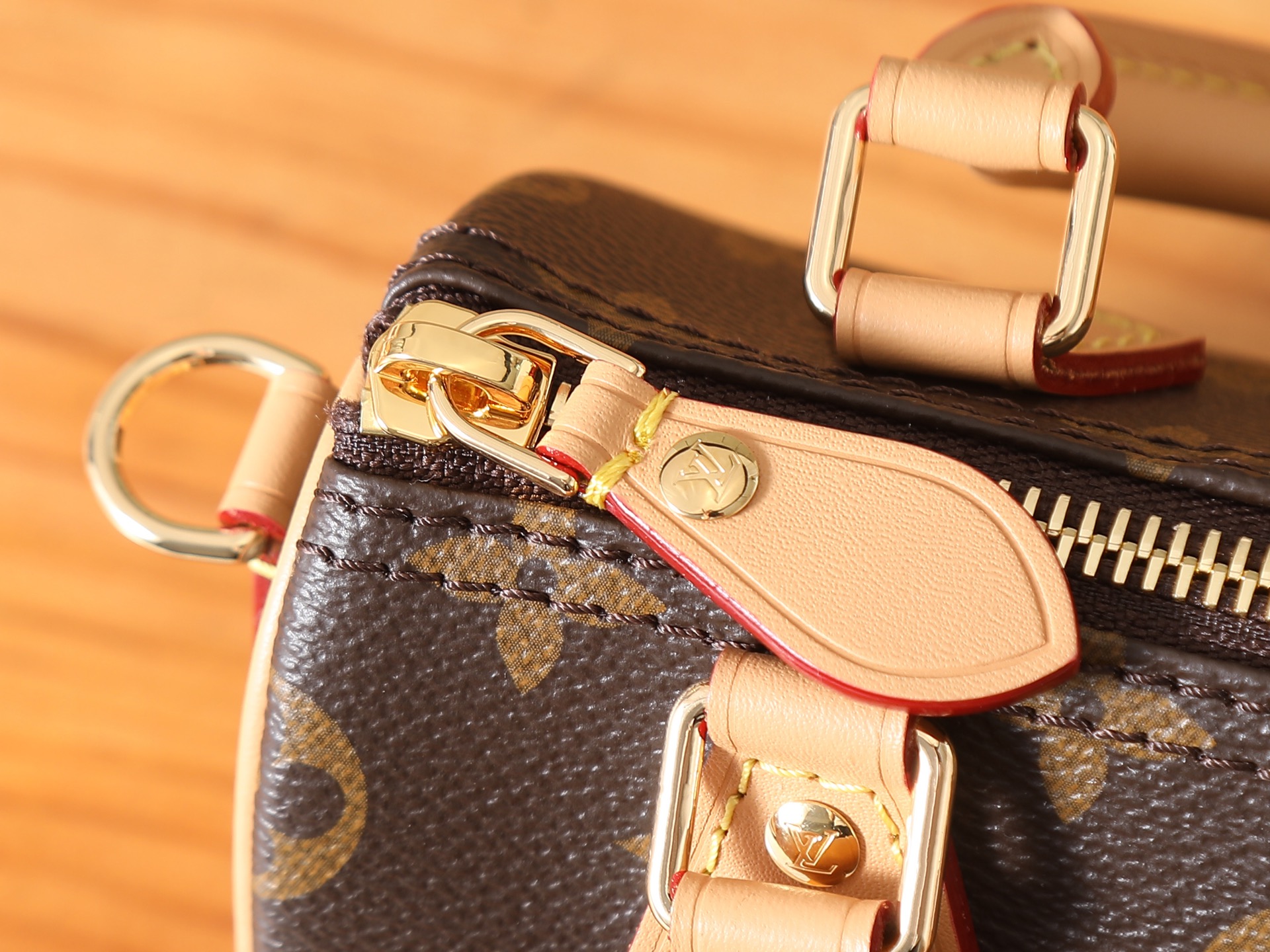 Louis Vuitton Nano Speedy Monogram Crossbody Bag - Image 4