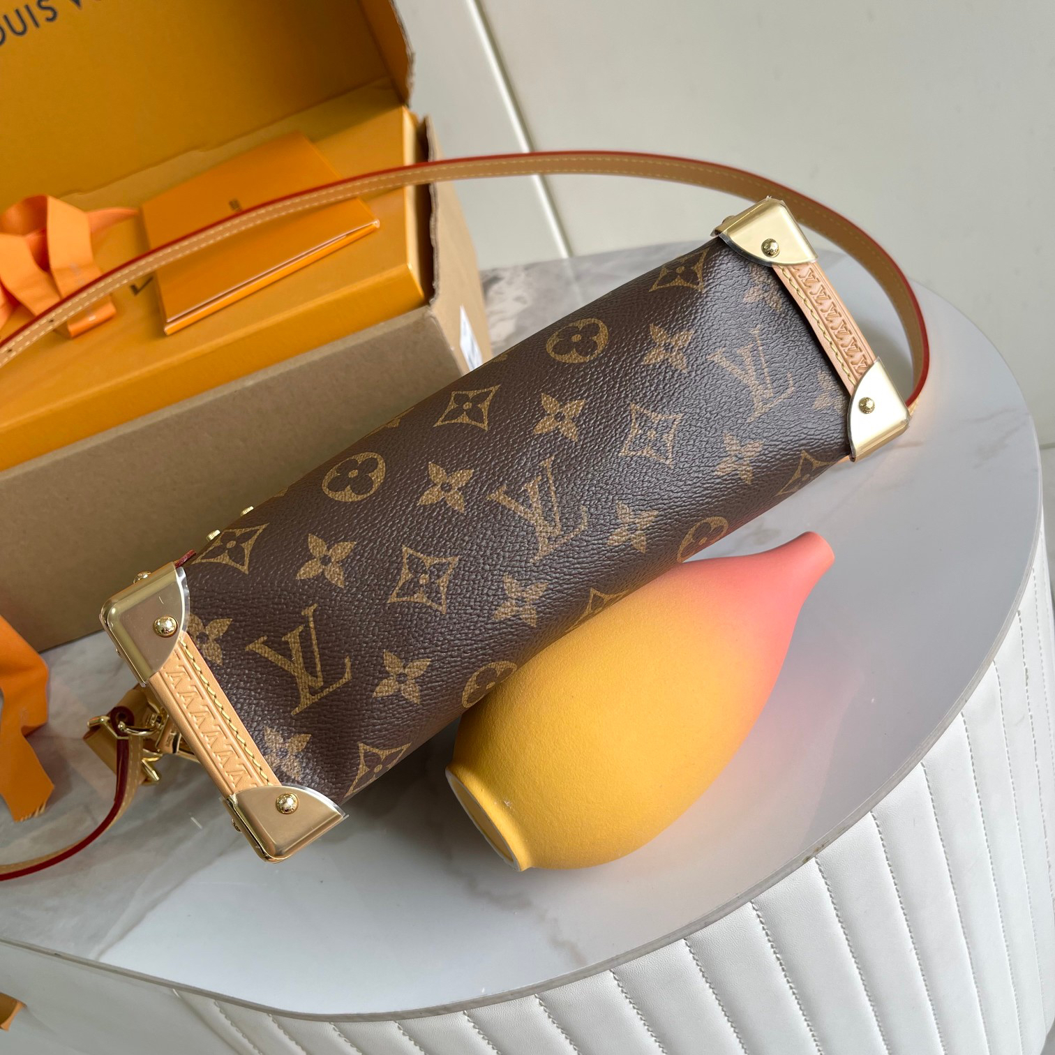 Louis Vuitton Side Trunk Small Handbag - Image 4