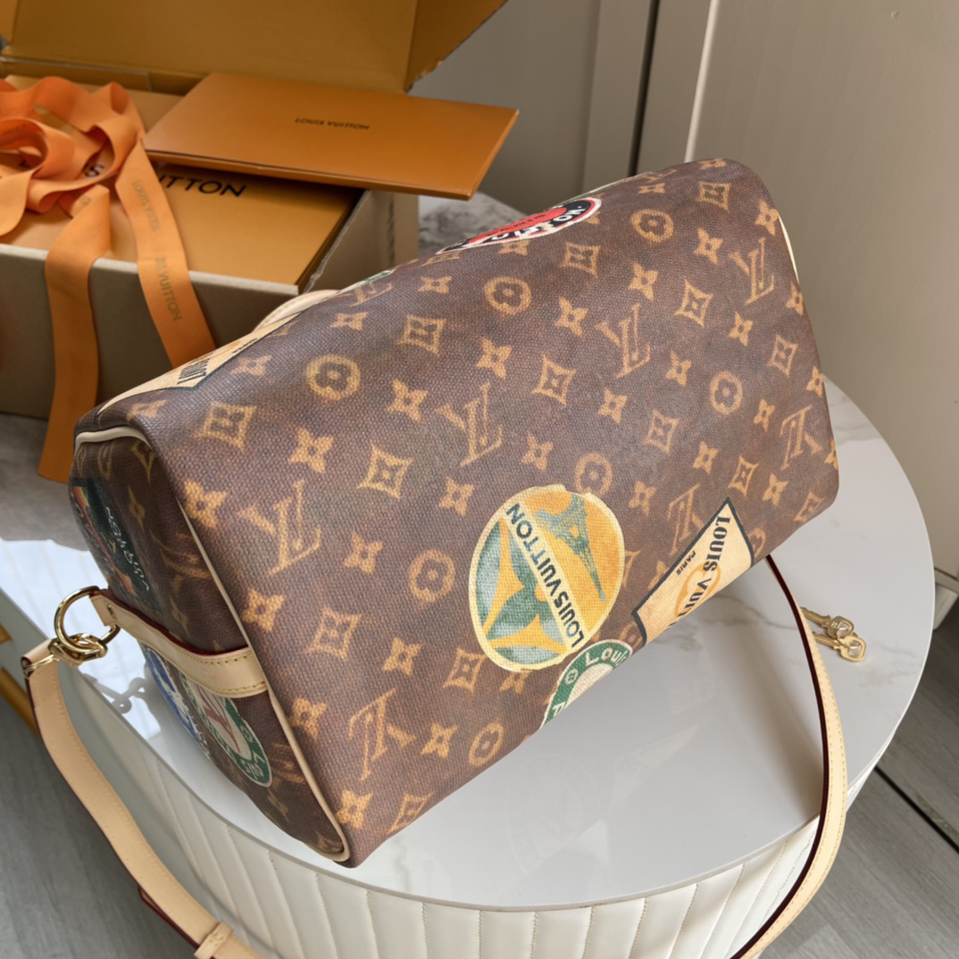 Louis Vuitton Speedy Bandoulière 30 Handbag - Image 4