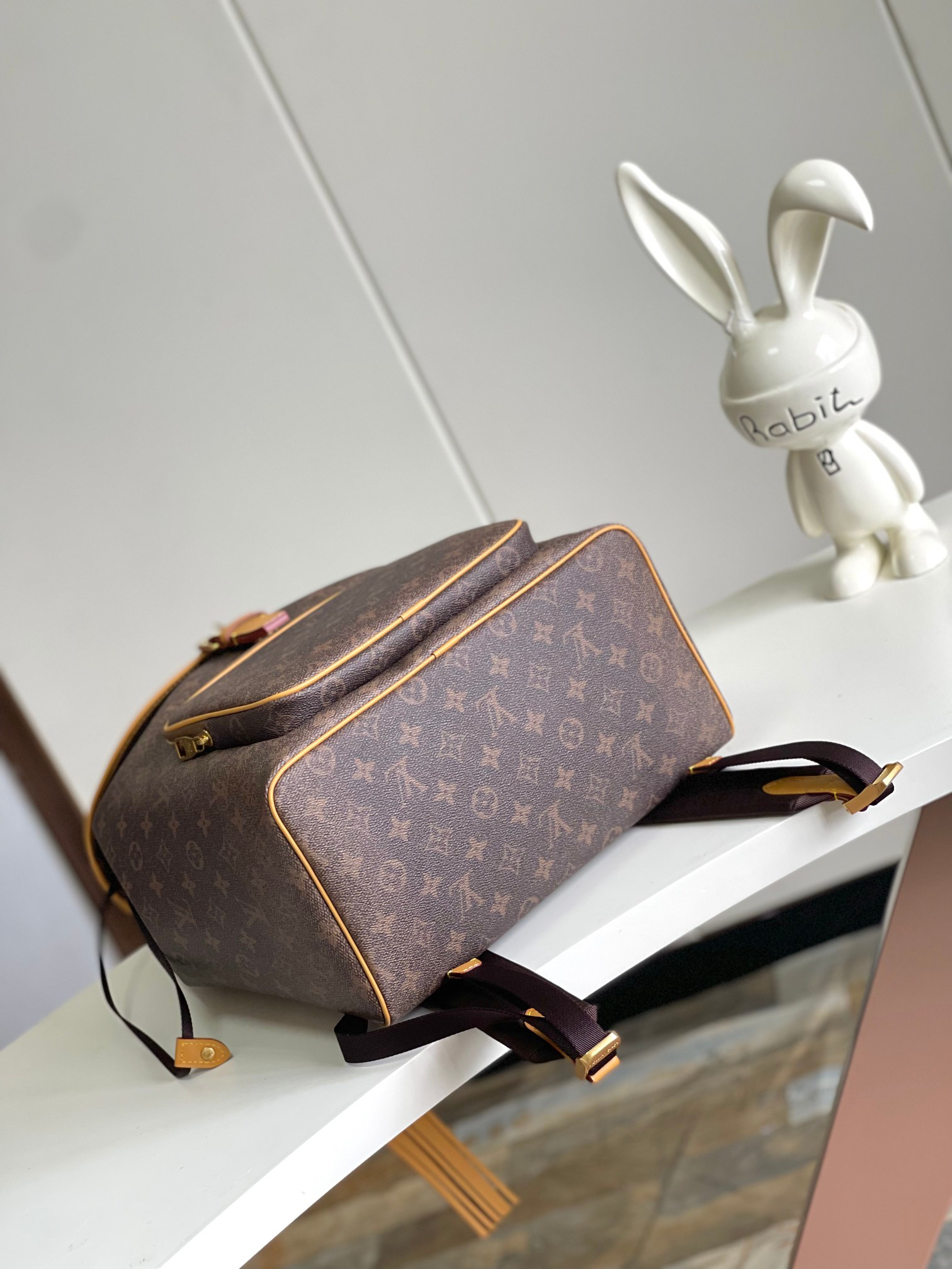 Louis Vuitton Montsouris Backpack in Monogram Dust Canvas - Image 4