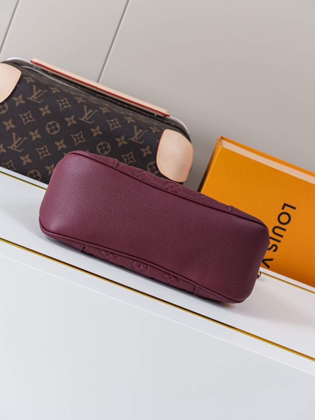 Boulogne Monogram Empreinte Leather Crossbody Bag M25827 - Image 4