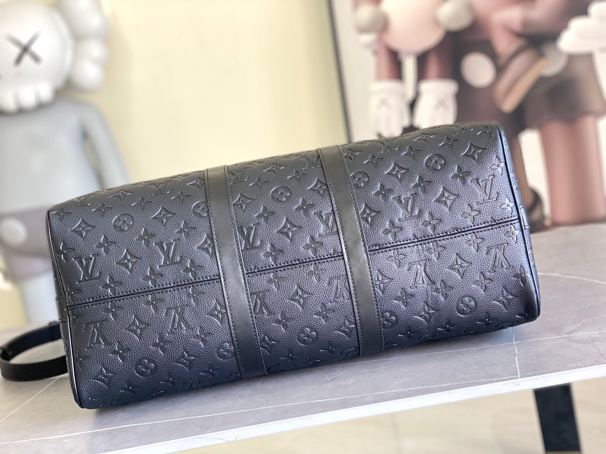 Louis Vuitton Keepall Bandoulière 45 Travel Bag - Image 4
