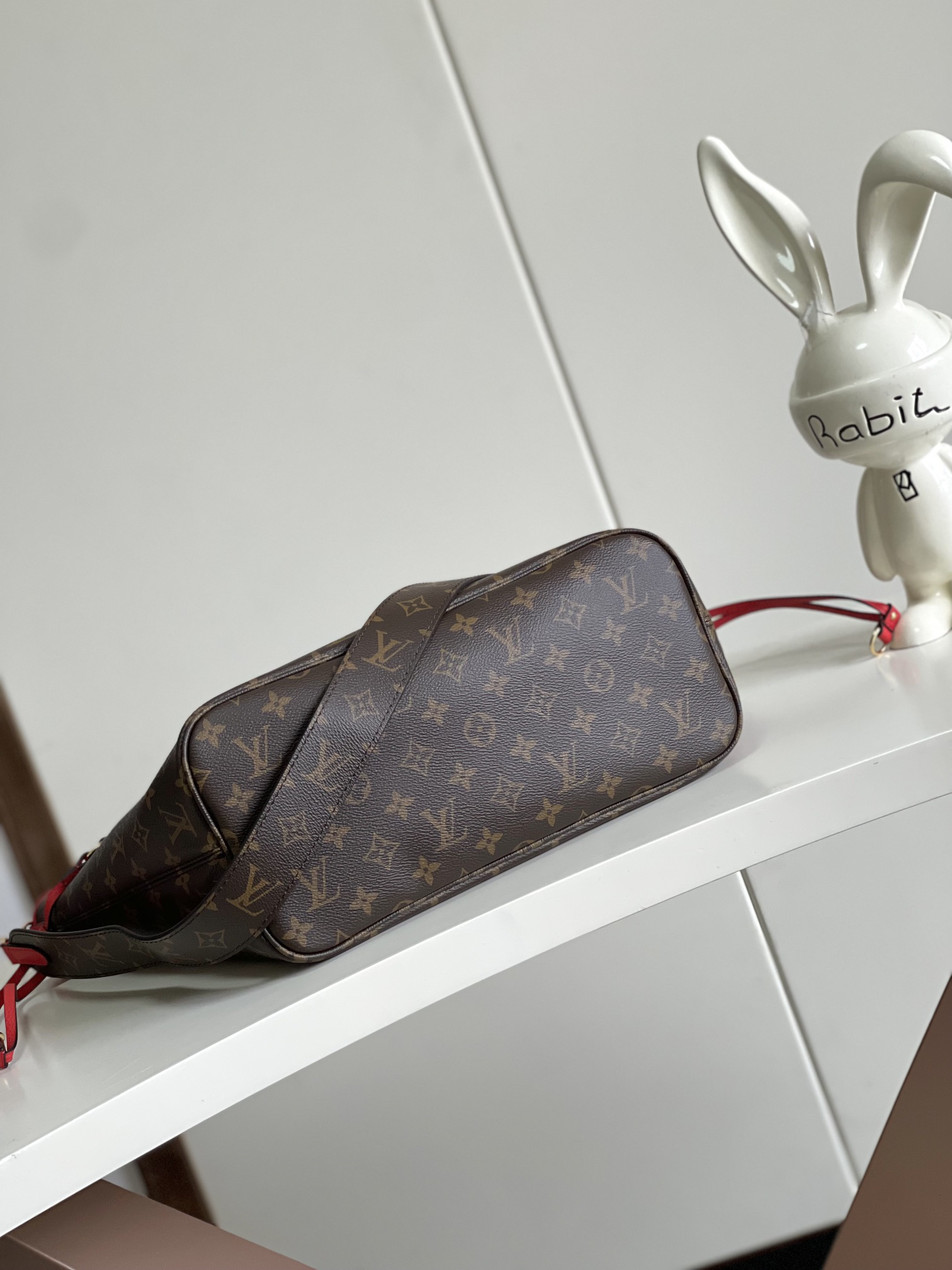 Louis Vuitton Neverfull MM Damier Azur Canvas Tote Bag - Image 4