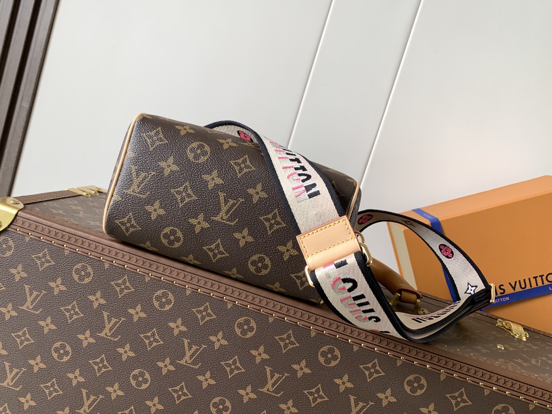 Louis Vuitton Speedy Bandoulière 20 Monogram Crossbody Bag - Image 4