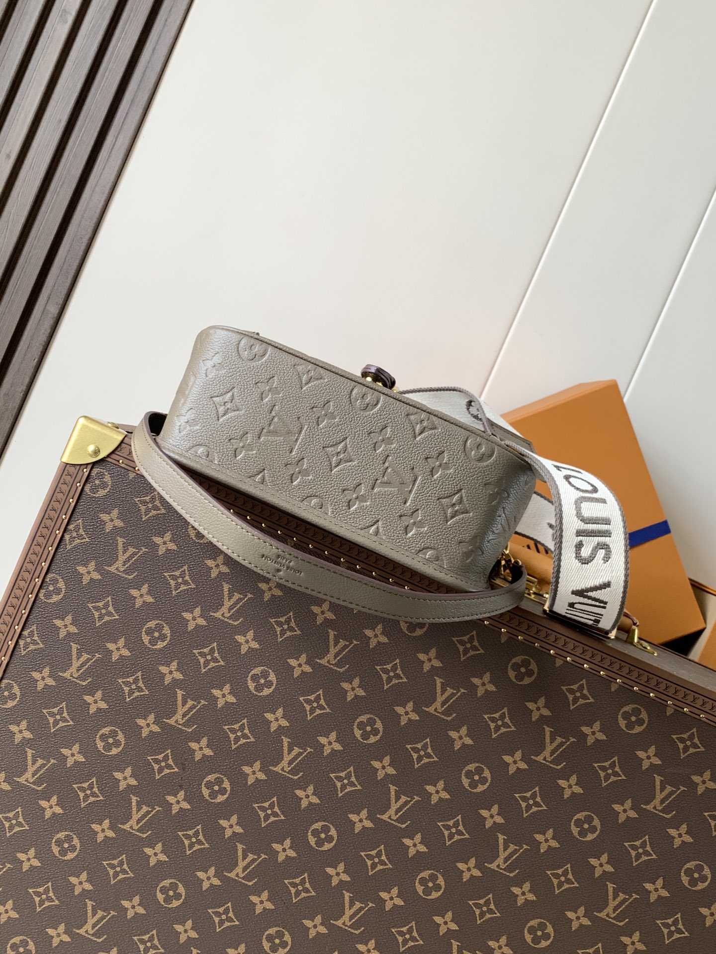 Louis Vuitton Diane Monogram Empreinte Leather Crossbody Bag - Image 4