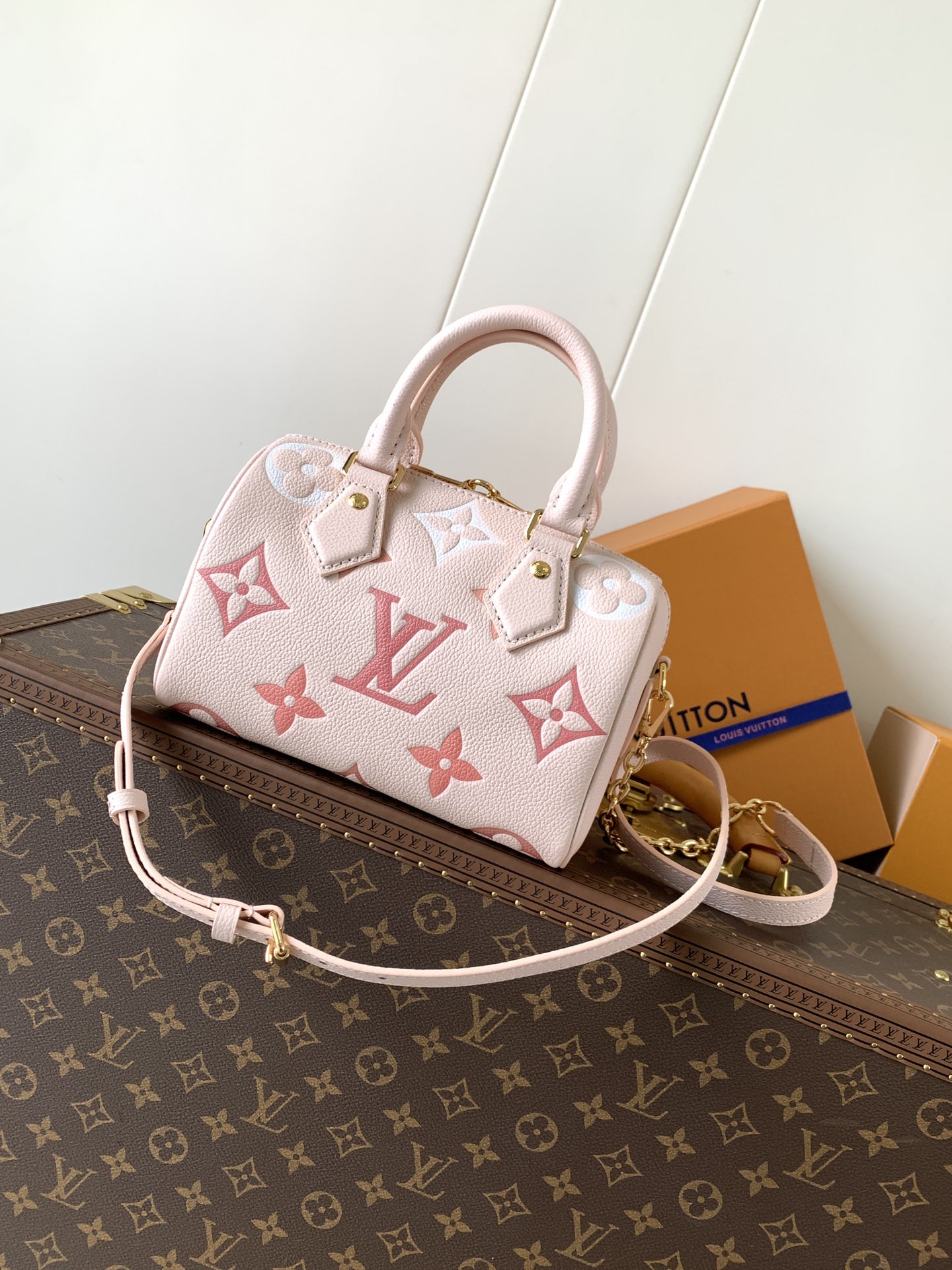 Louis Vuitton Speedy Bandoulière 20 Monogram Empreinte Bag - Image 4