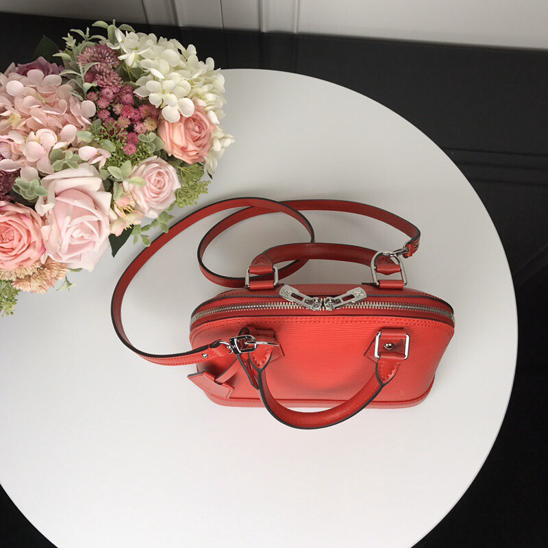 Louis Vuitton Alma BB Handbag in Red - Image 4
