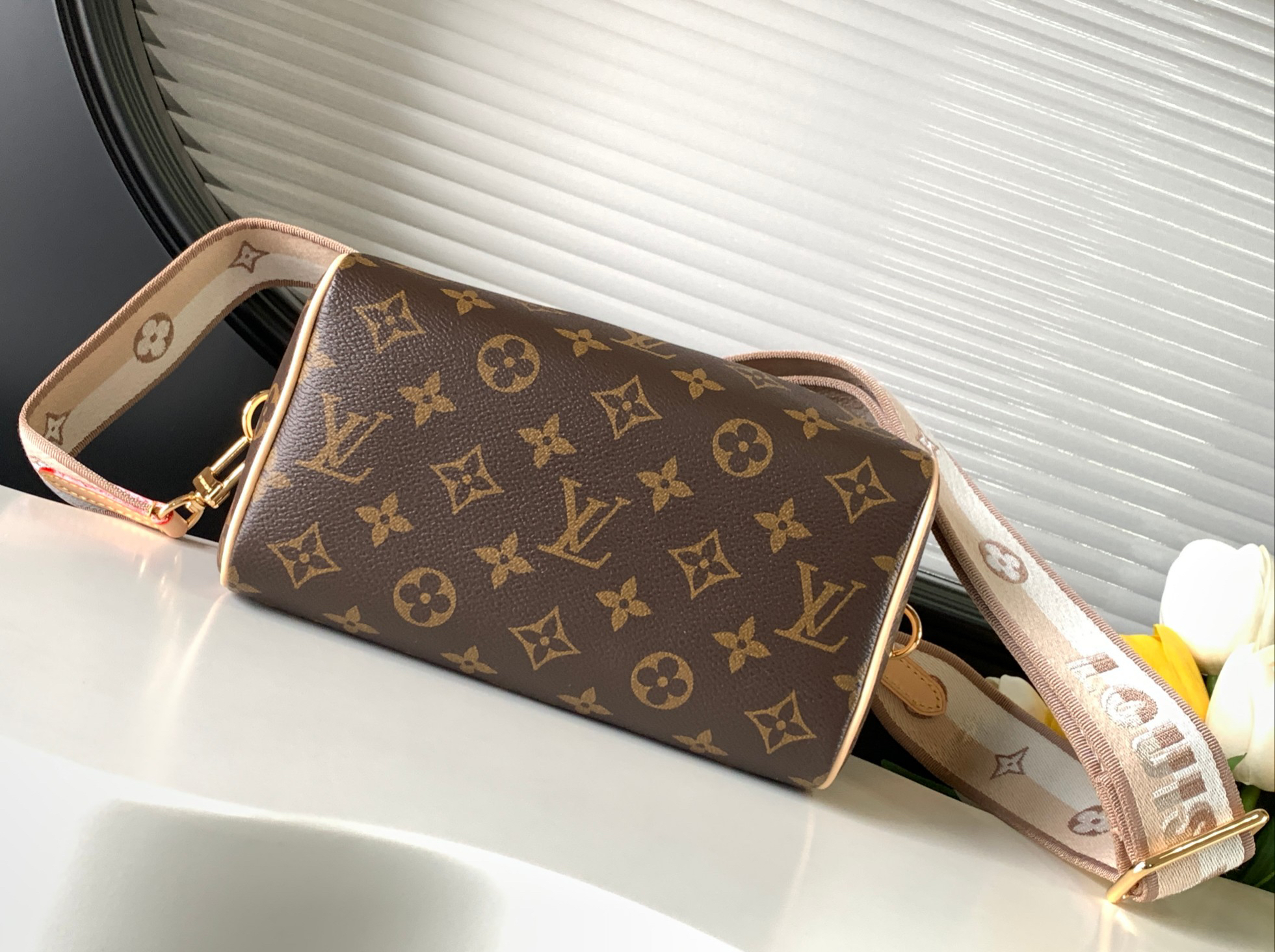 Louis Vuitton Speedy Bandoulière 20 Monogram Crossbody Bag - Image 4