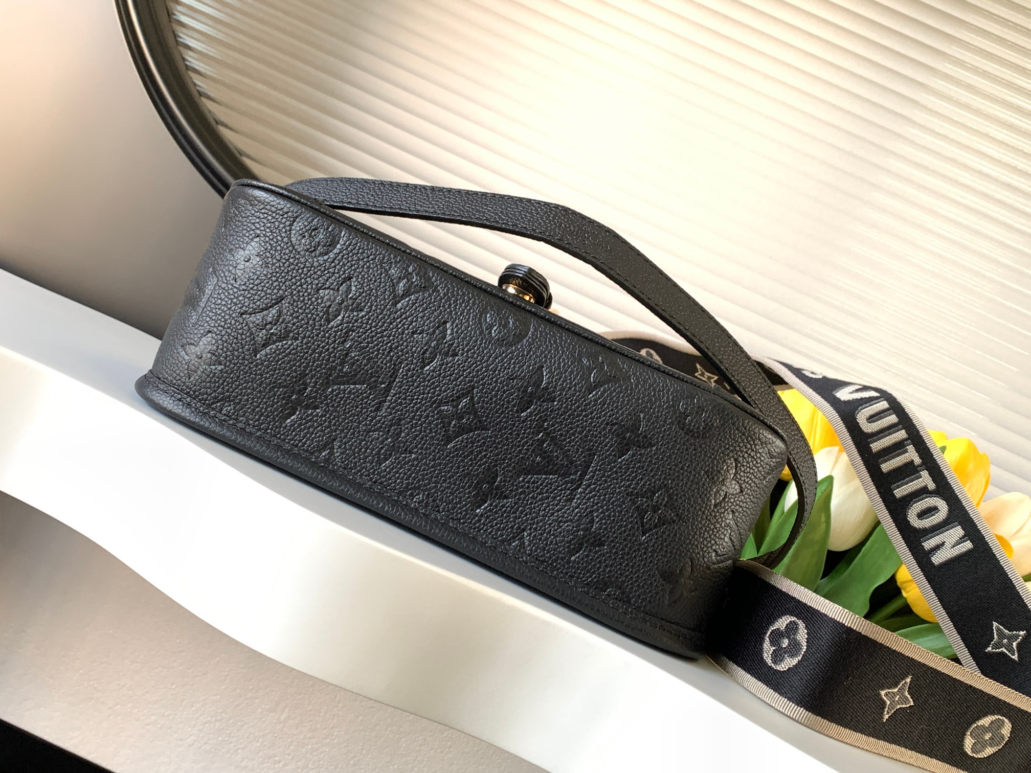 Louis Vuitton Diane Crossbody Bag in Monogram Empreinte Leather - Image 4