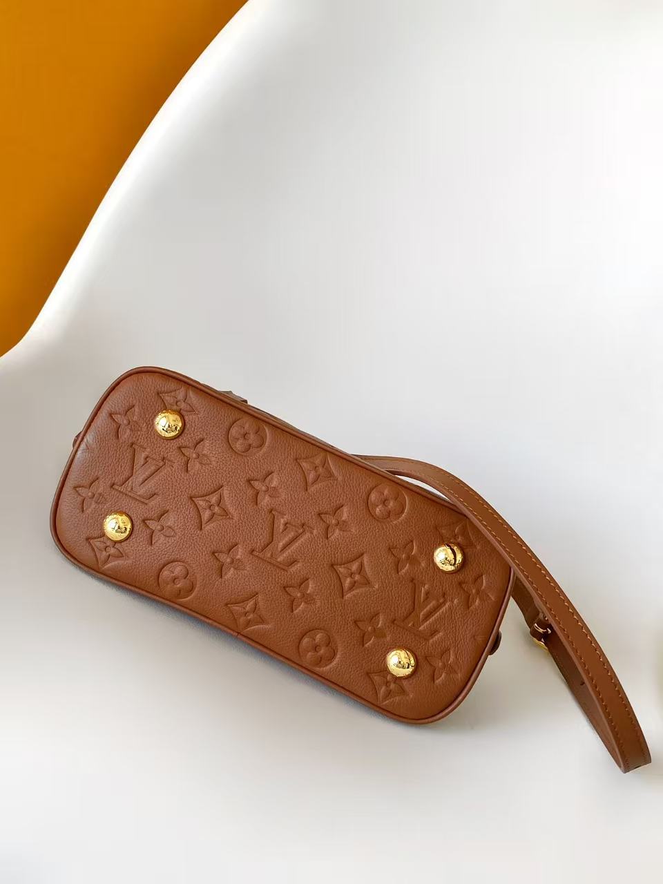 Louis Vuitton Alma BB Handbag in Monogram Empreinte Leather - Image 4