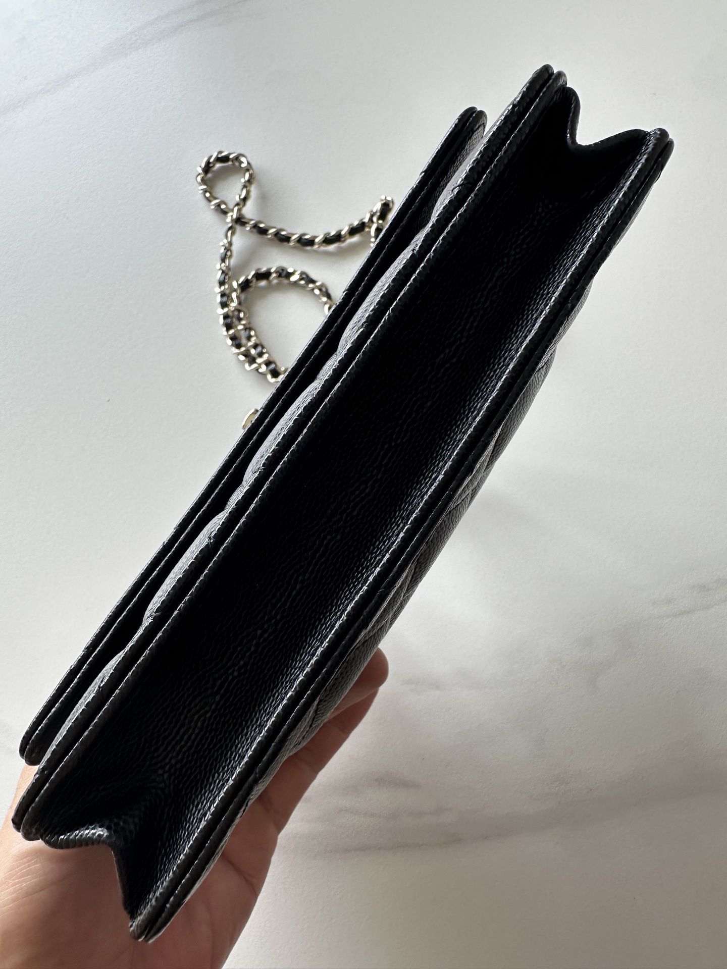 Chanel 4938 Leather Crossbody Bag - Image 4